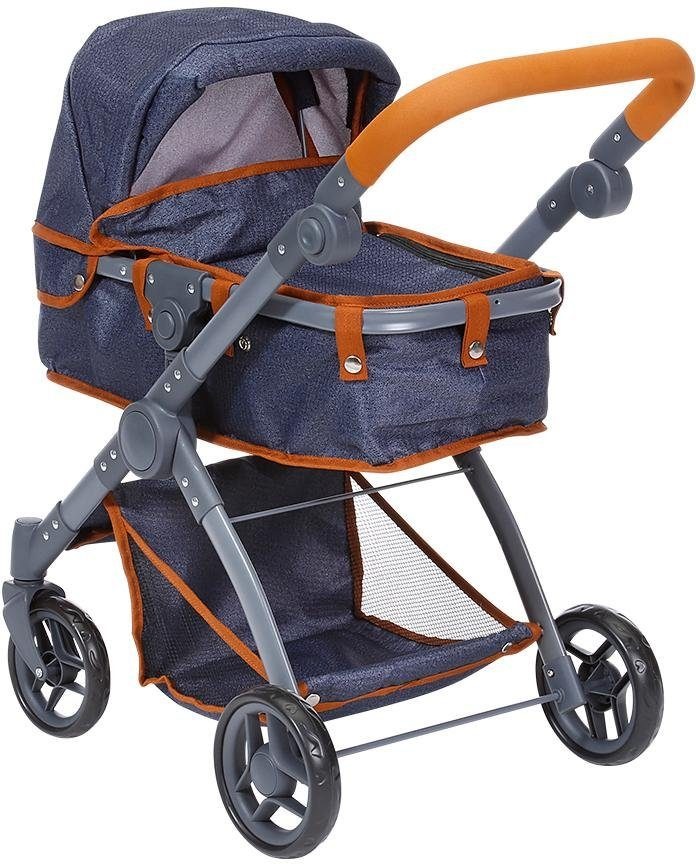 Image of Knorrtoys® Kombi-Puppenwagen »Kio - Dark Blue« bei Ackermann Versand Schweiz