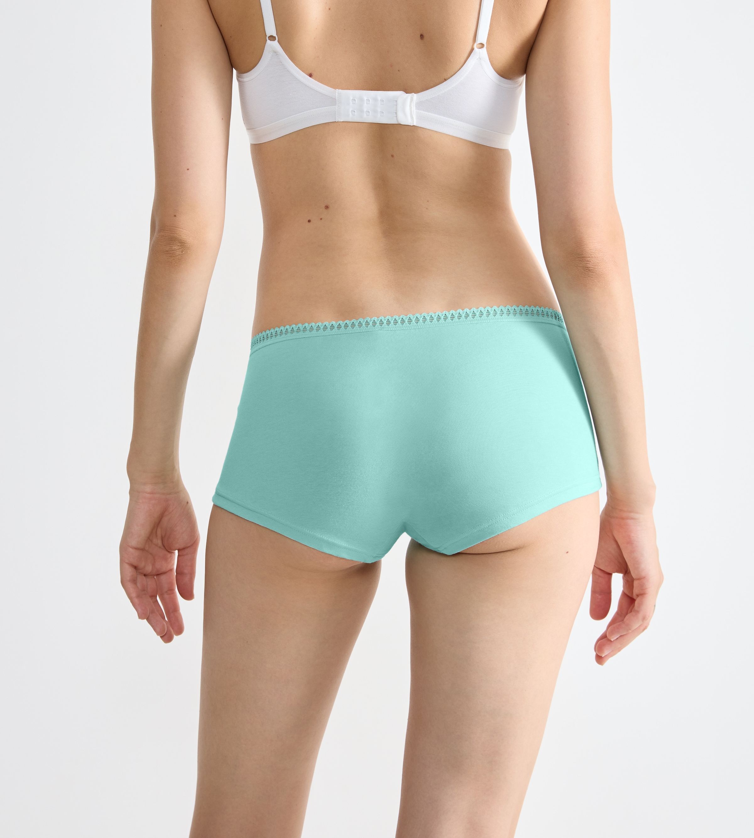 sloggi Panty »GO Crush Short C3P«, (3er Pack), mit Spitzendetails