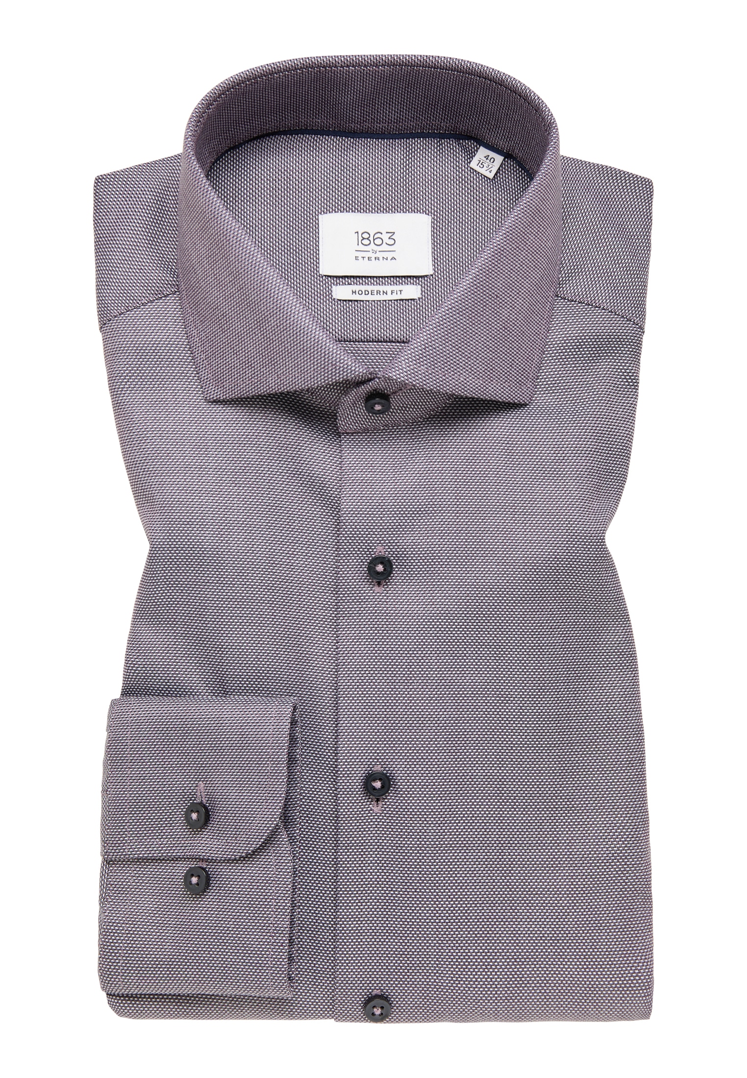 Eterna Langarmhemd »MODERN FIT« NON IRON (bügelfrei)