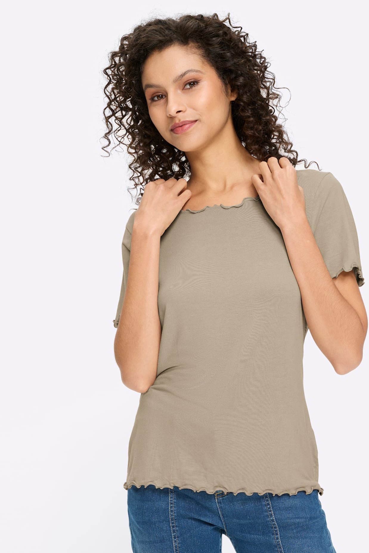 heine T-shirt »Doppelpack Shirts« 2 pièces