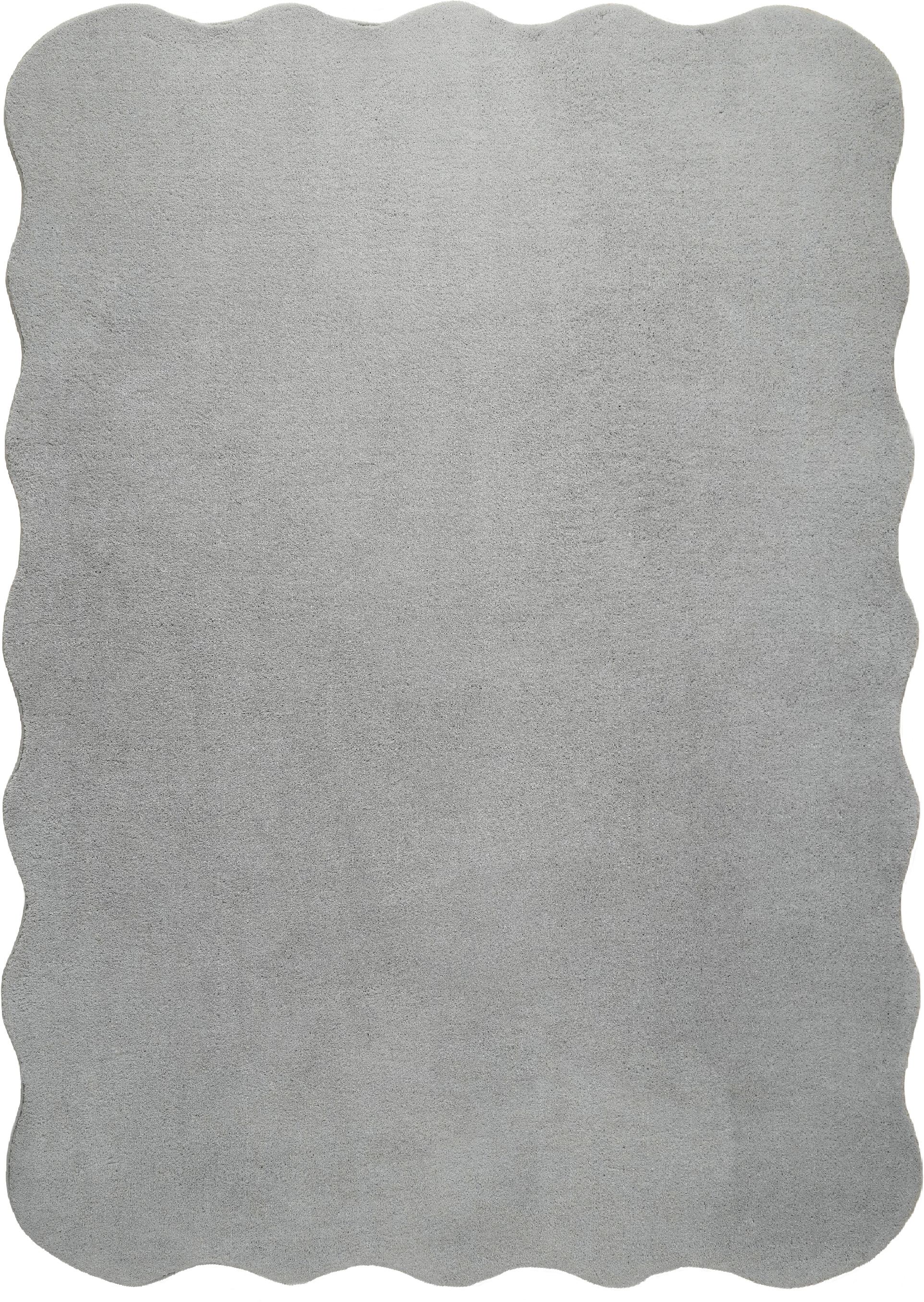GOODproduct Teppich »Cali Welle, Wellenform, modern, Premium-Qualität« wellenförmig 16 mm Höhe Uni-Farben, kuschelig, & weich, waschbar, Felloptik, Wohnzimmer