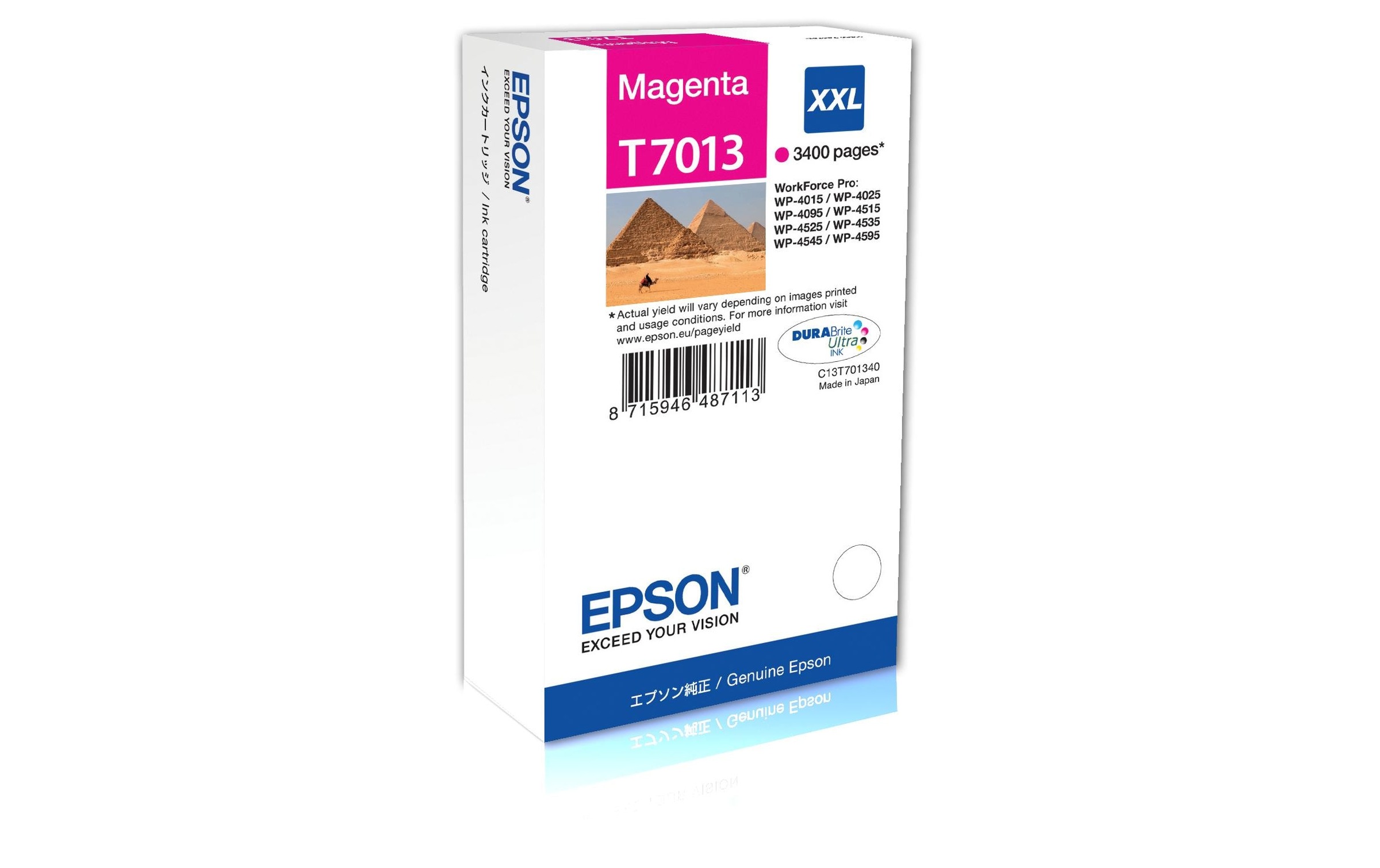 Image of Epson Tonerpatrone »C13T70134010 Magenta« bei Ackermann Versand Schweiz