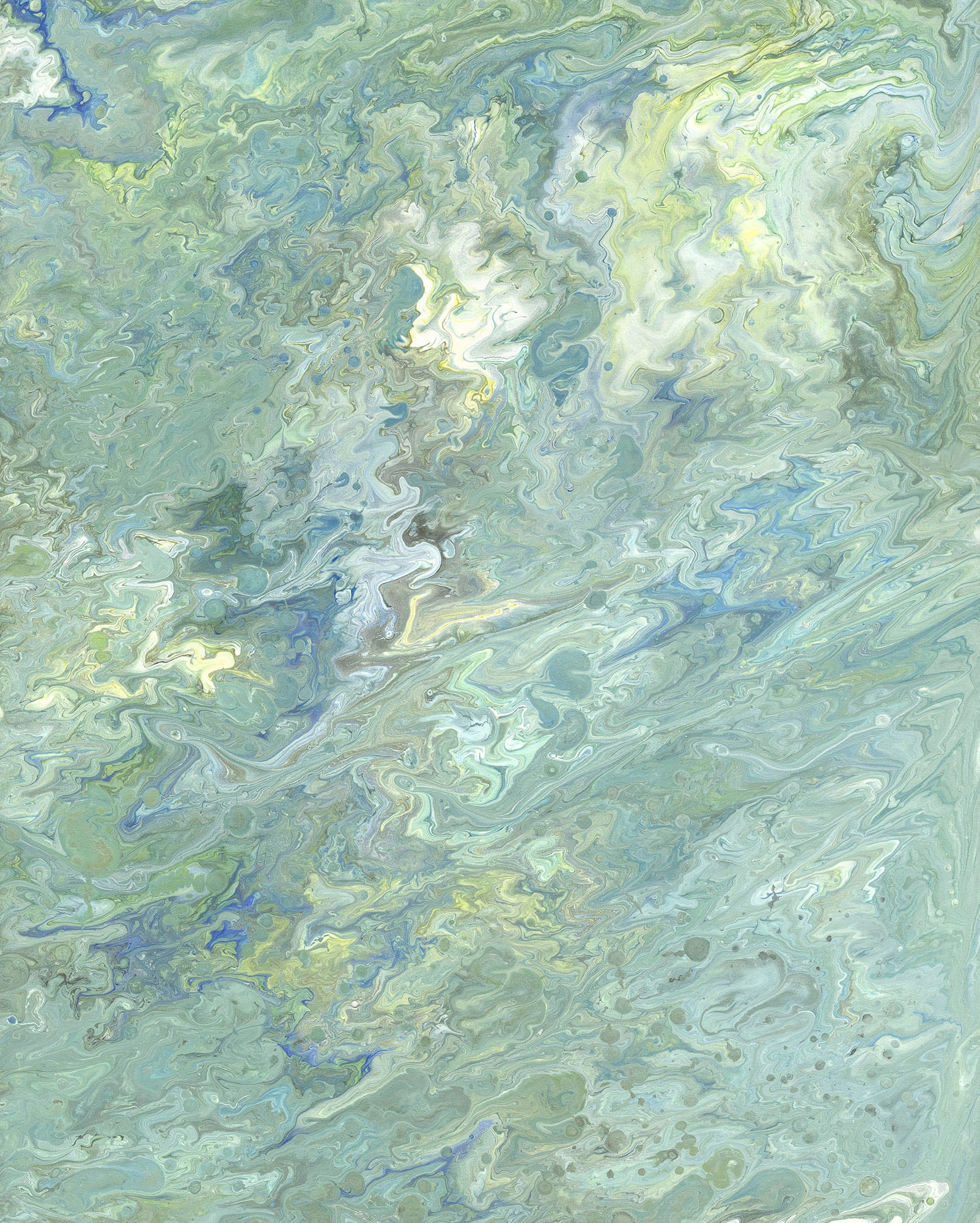 Image of Komar Vliestapete "Digitaldruck Vlies - Flow Reflection - Grösse 200 x 250 cm" bedruckt glatt Wohnzimmer, Schlafzimmer
