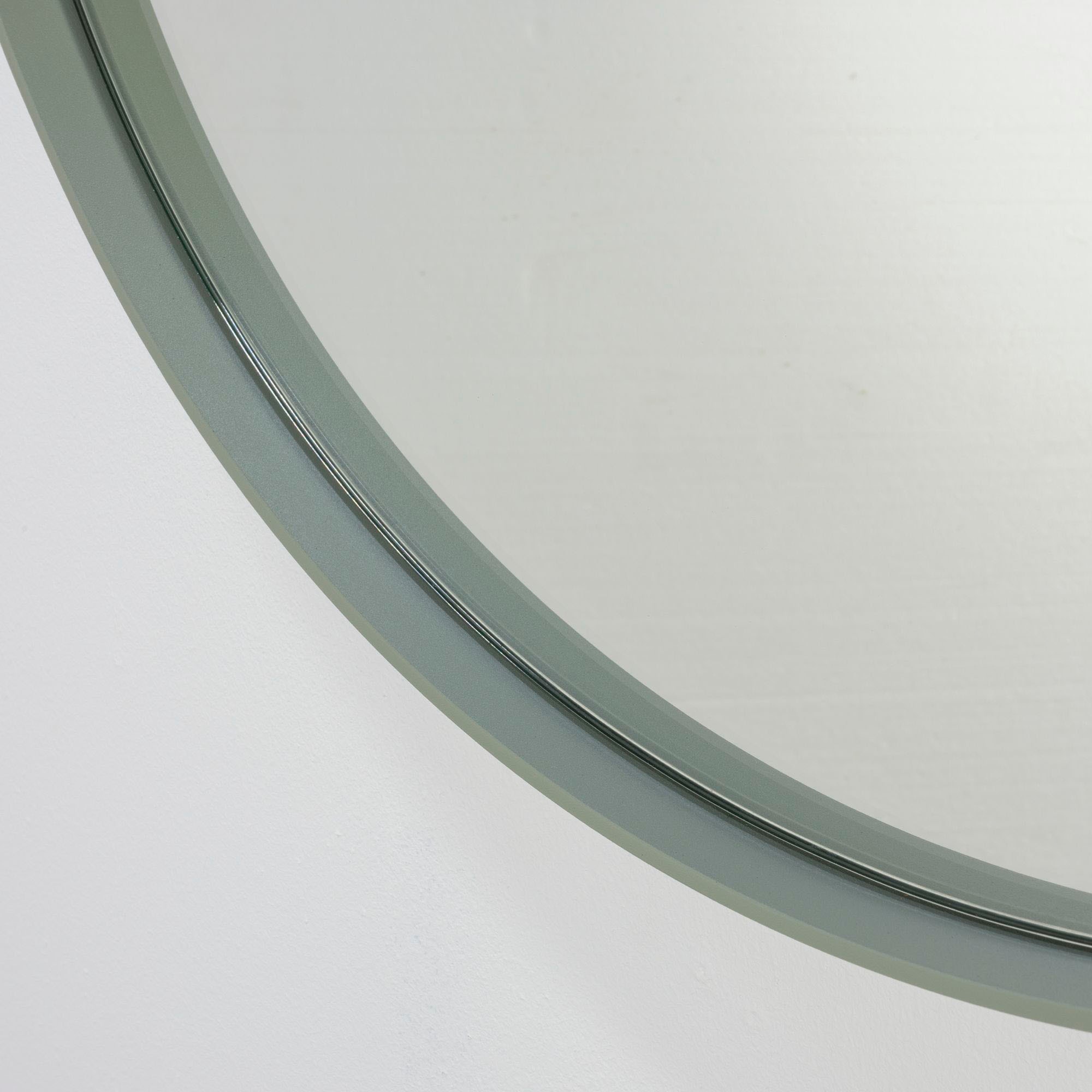 Spinder Design Wandspiegel »DONNA ø 60 Spiegel - Dusty Green« Metall, Qualitativ hochwertiges Erscheinungsbild, Ø 60 cm