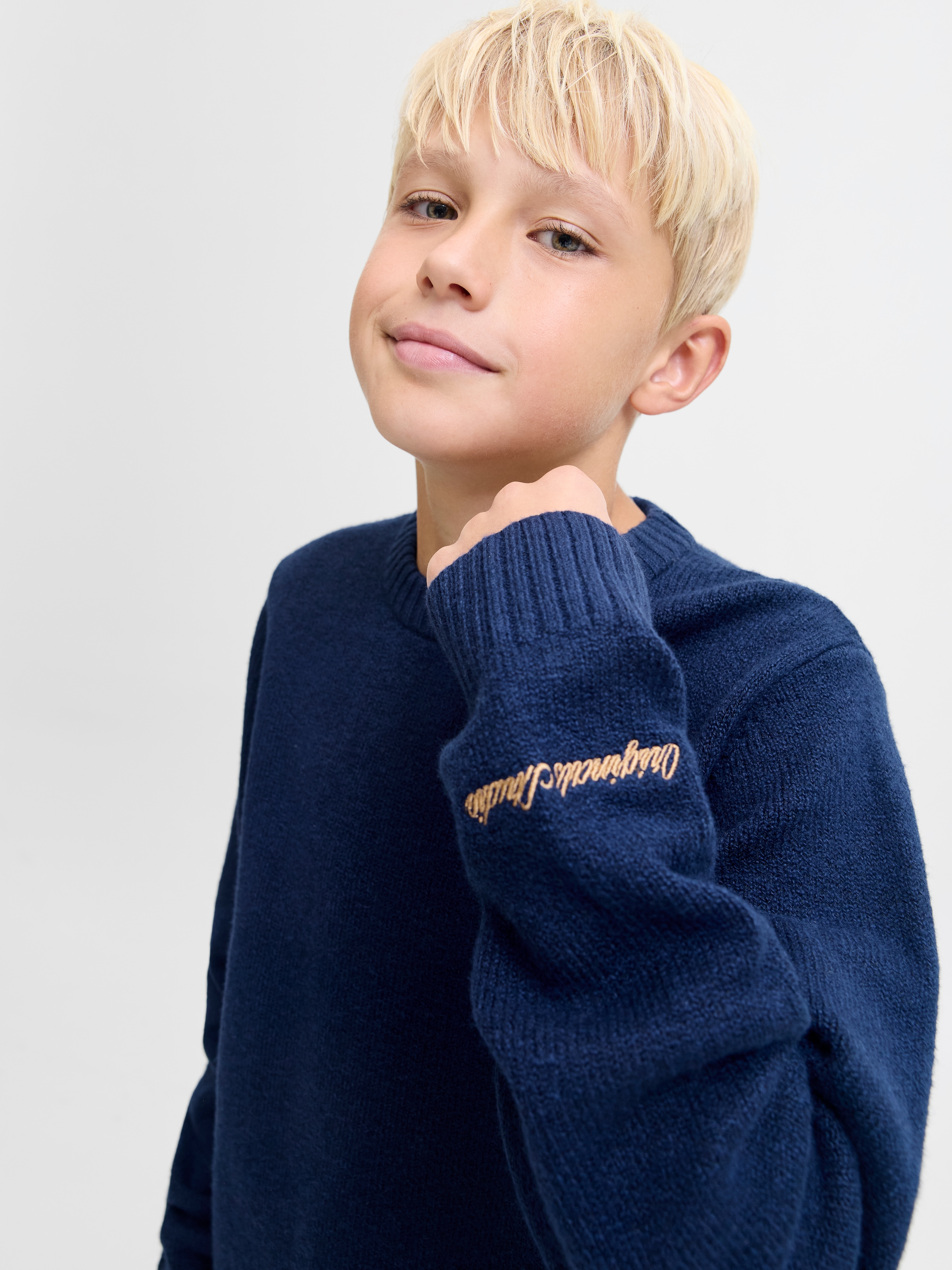Jack & Jones Junior Rundhalspullover »JORNORREBRO KNIT CREW NECK JNR«