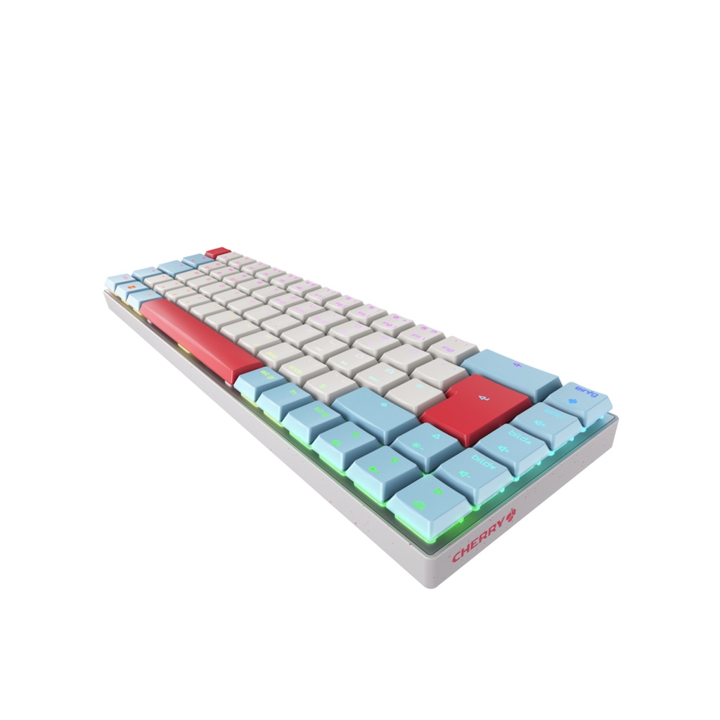 Cherry Gaming-Tastatur »MX-LP 2.1 Compact Wireless«, MX Low Profile Technologie