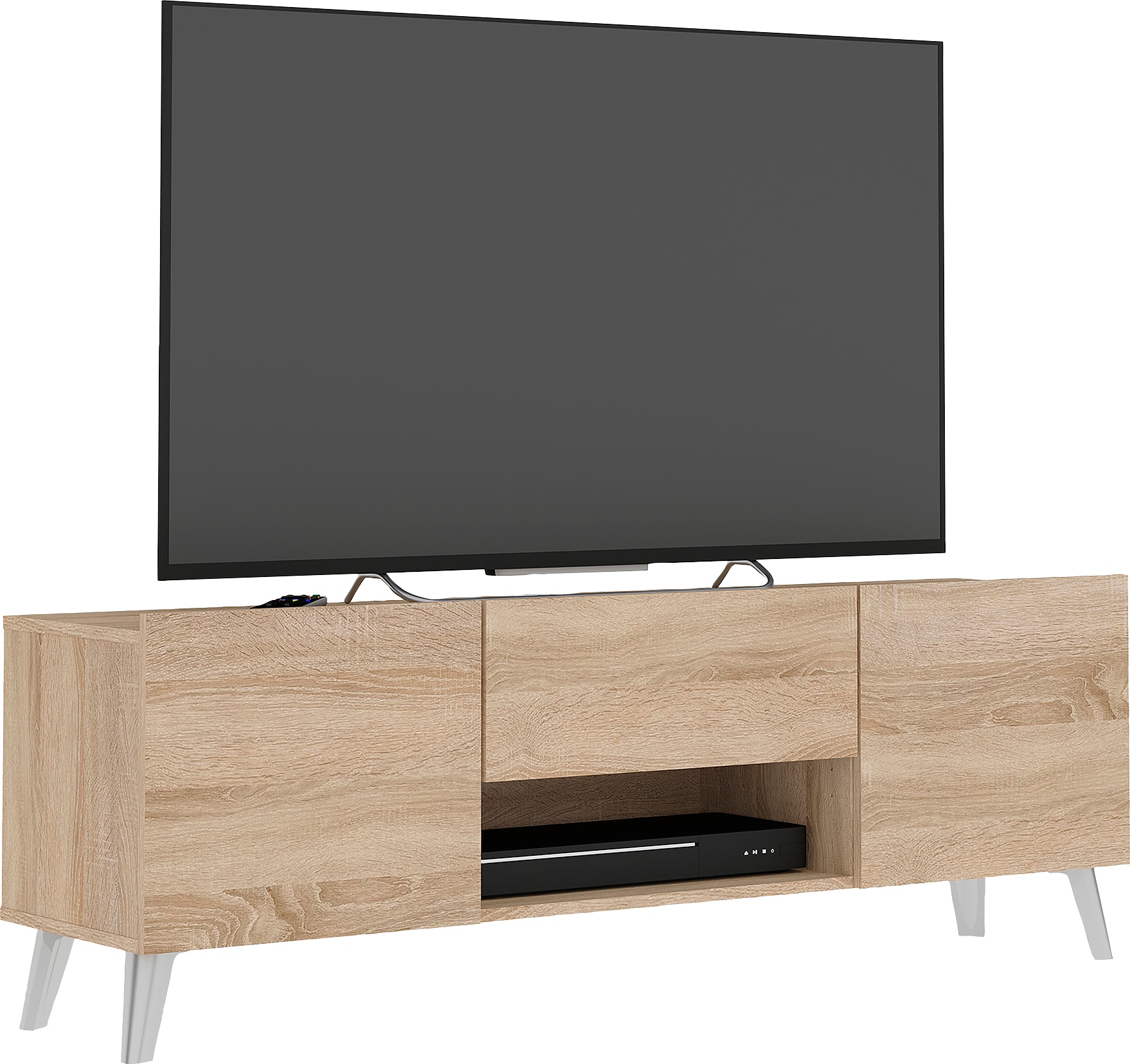 FMD TV-Board »Brighton«, Breite 140 cm, mit und ohne Schublade