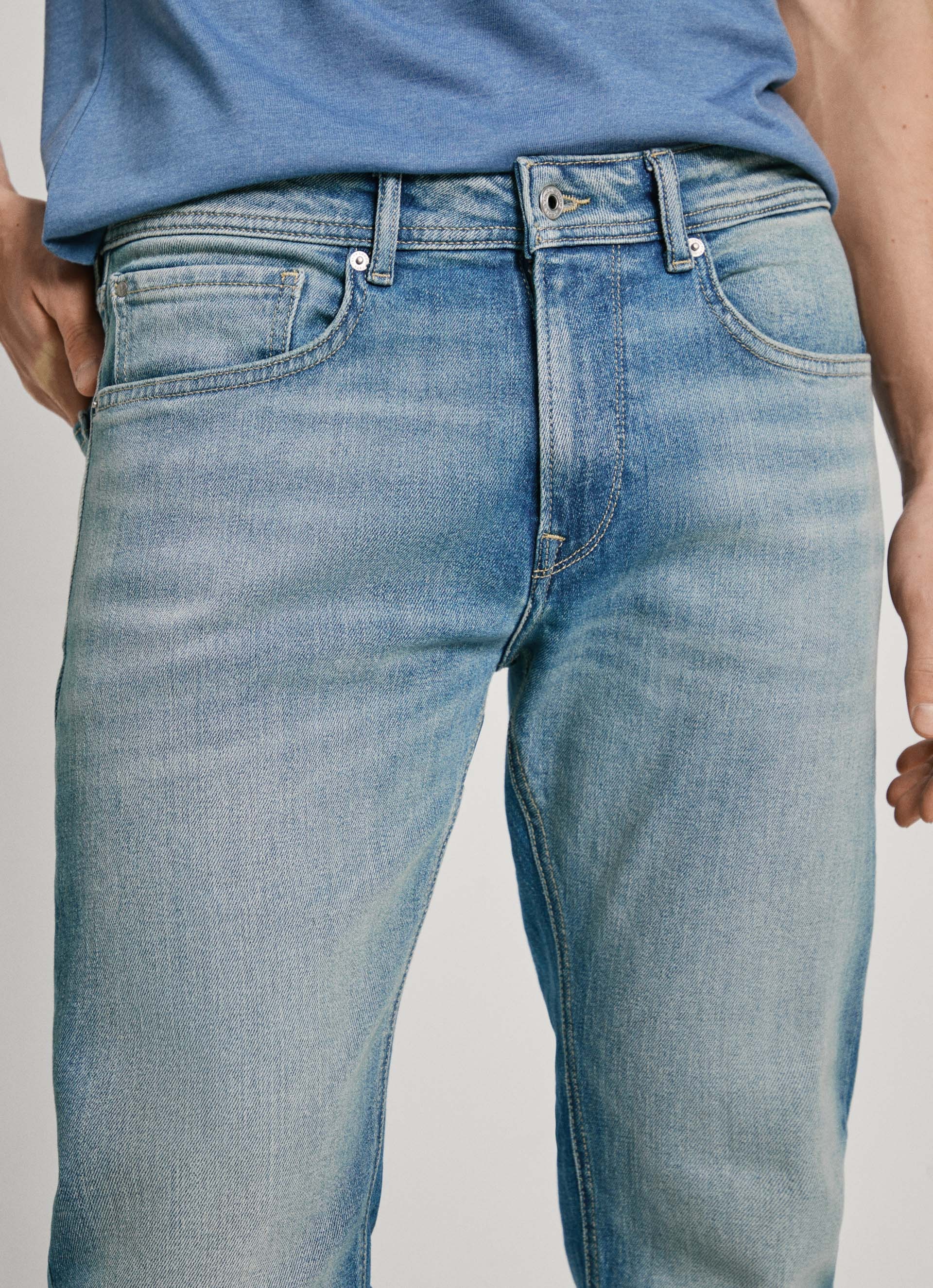 Pepe Jeans Jeans taille basse »TAPERED JEANS«