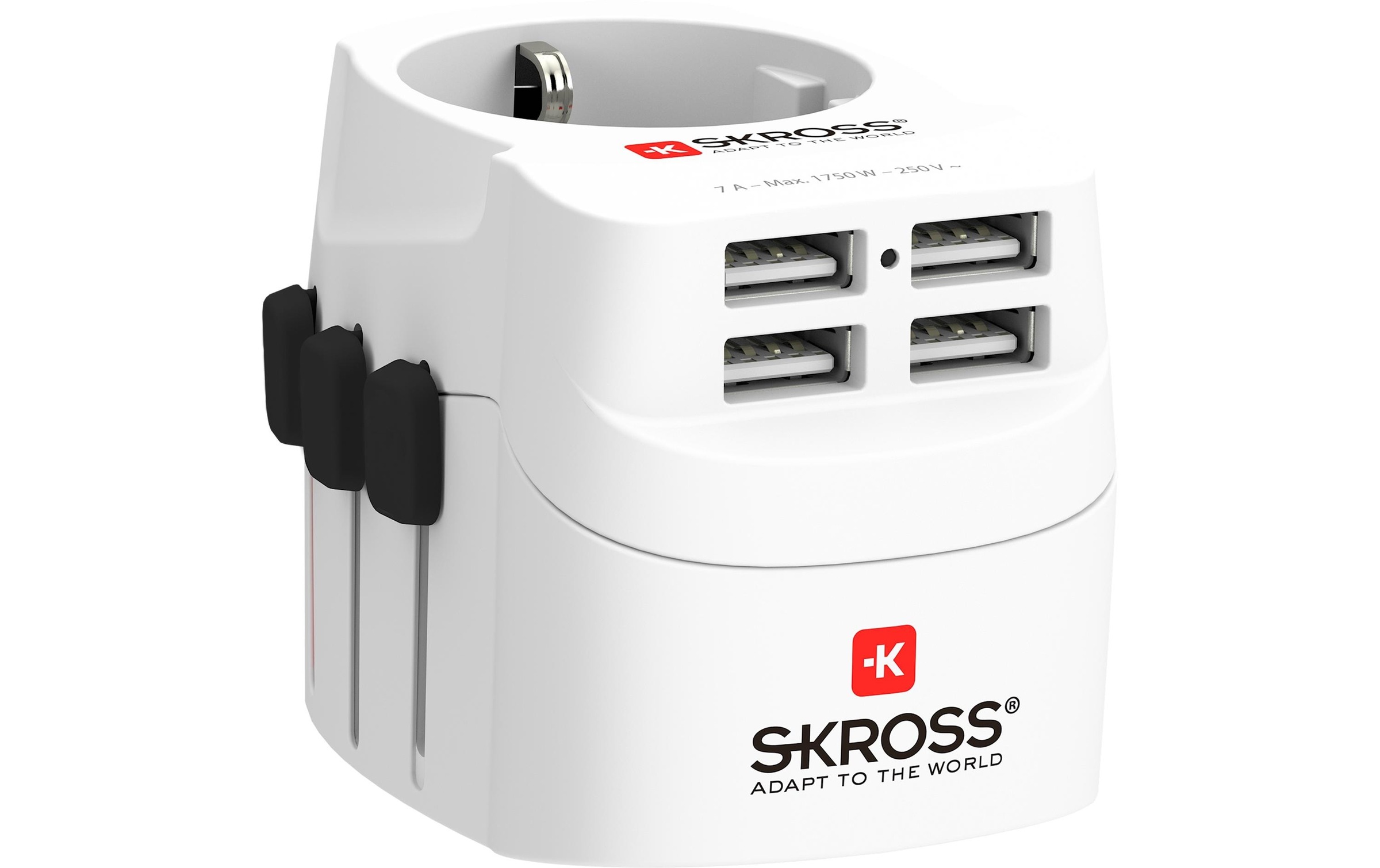 Reiseadapter »PRO Light 4x USB A«