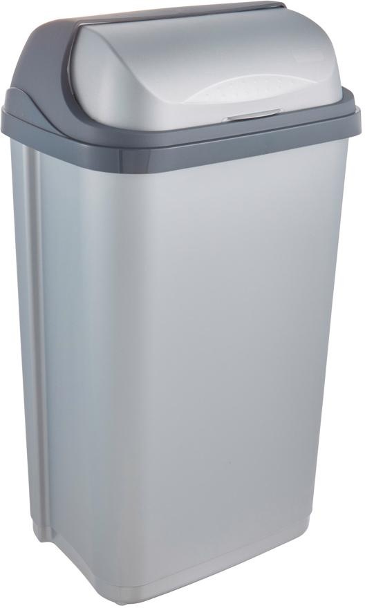 Image of keeeper Mülleimer "rasmus, Abfallbehälter mit Rolldeckel" 1 Behälter 50 l, Made in Europe, 39 x 29,5 x 67,5 cm