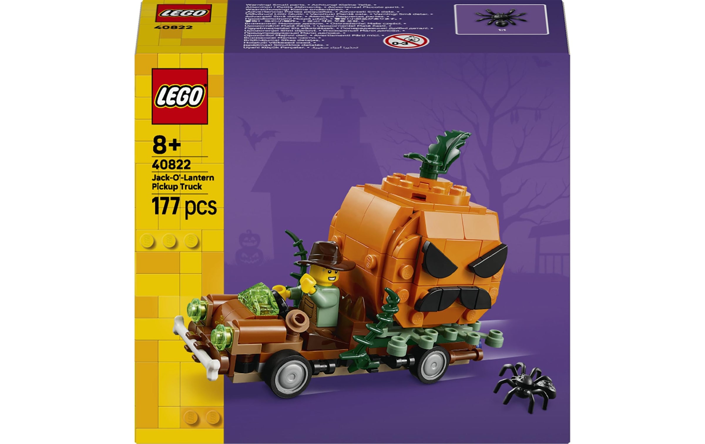 LEGO® Pions de construction »Pickup mit Halloweenkürbis (40822), LEGO LEGO Iconic« fabriqué en Europe
