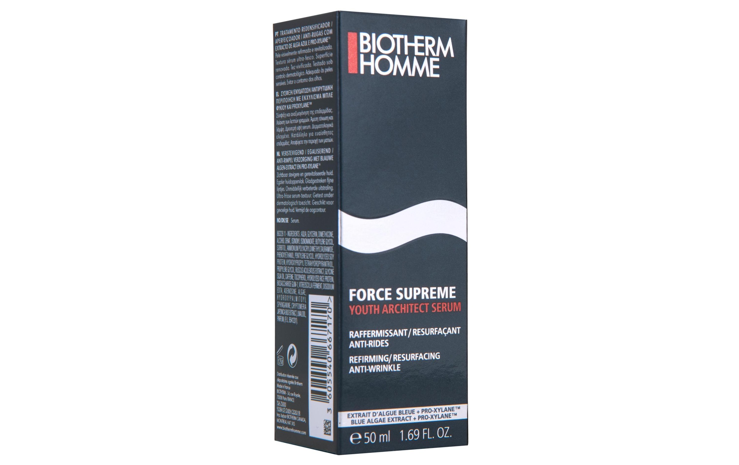 BIOTHERM Gesichtsserum »Homme Force Supreme Youth Architect 50 ml«, Premium Kosmetik
