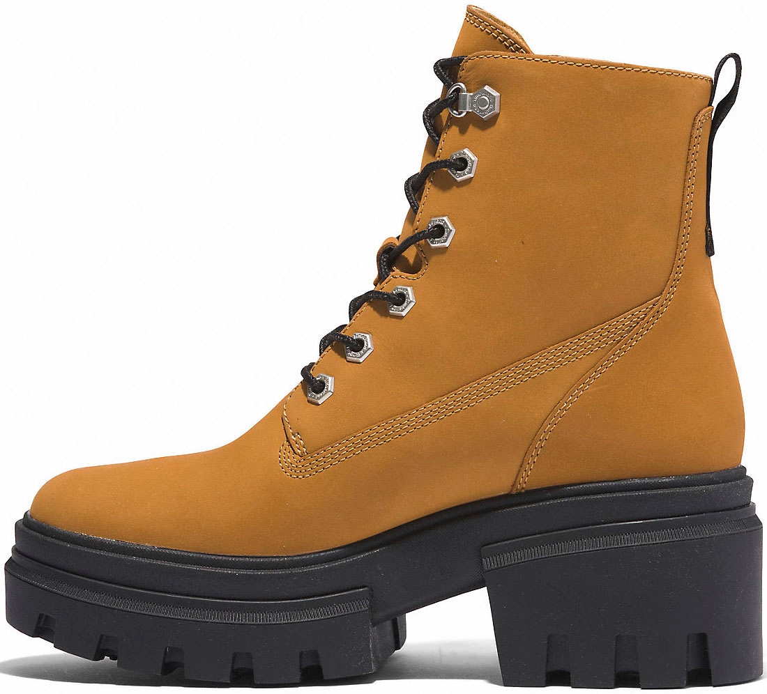 Timberland Schnürstiefelette »EVERLEIGH MID LACE UP BOOT«, Winterschuhe, Winterstiefel, Schnürboots, Winterboots