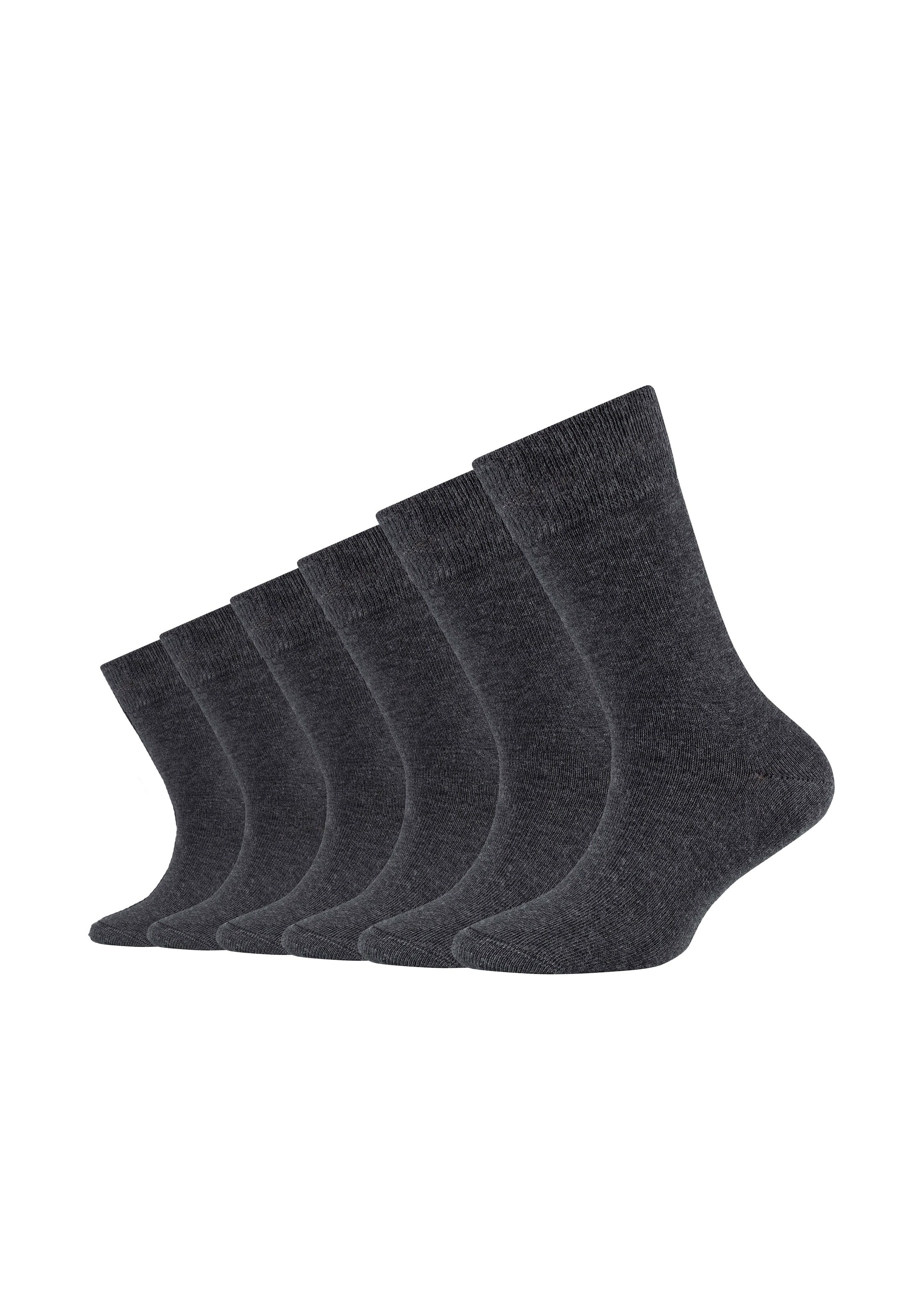 Camano Socken »ca-soft« 6 Paar,  mit Komfortbund und gepolsterten Zehen-/Fersenbereich