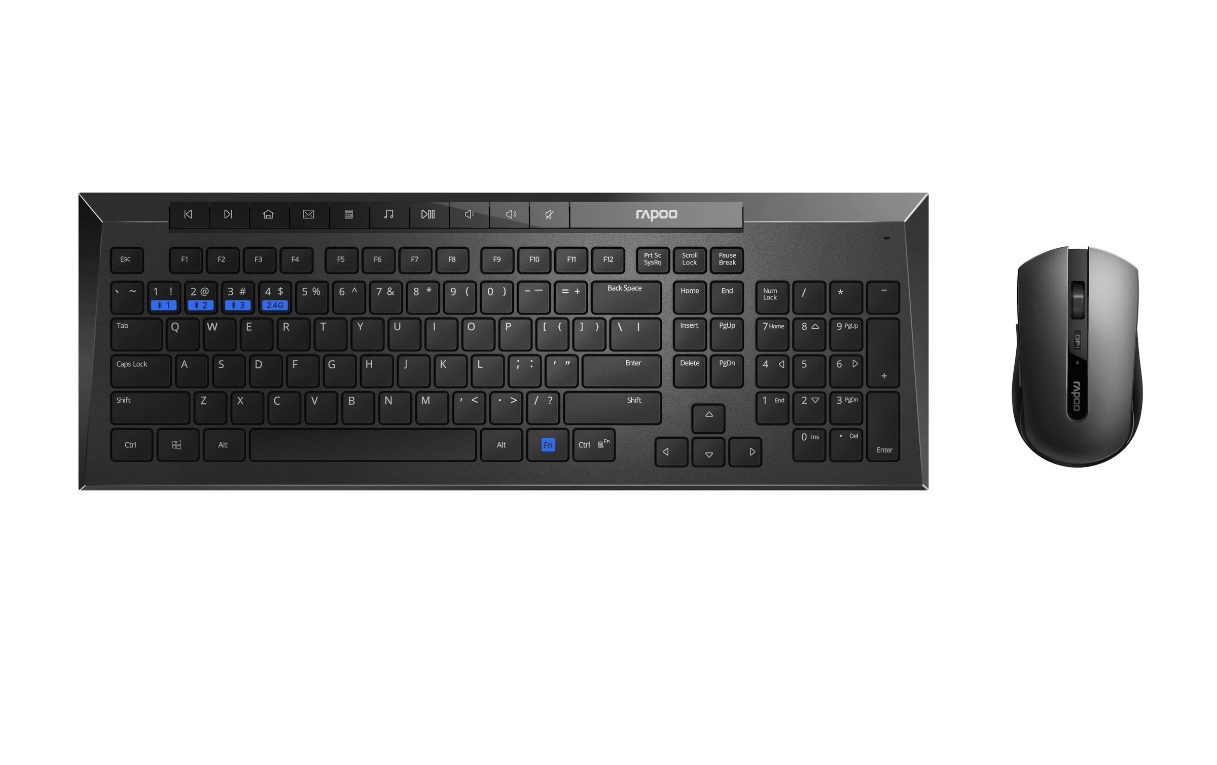 Rapoo Tastatur- und Maus-Set »8200M«