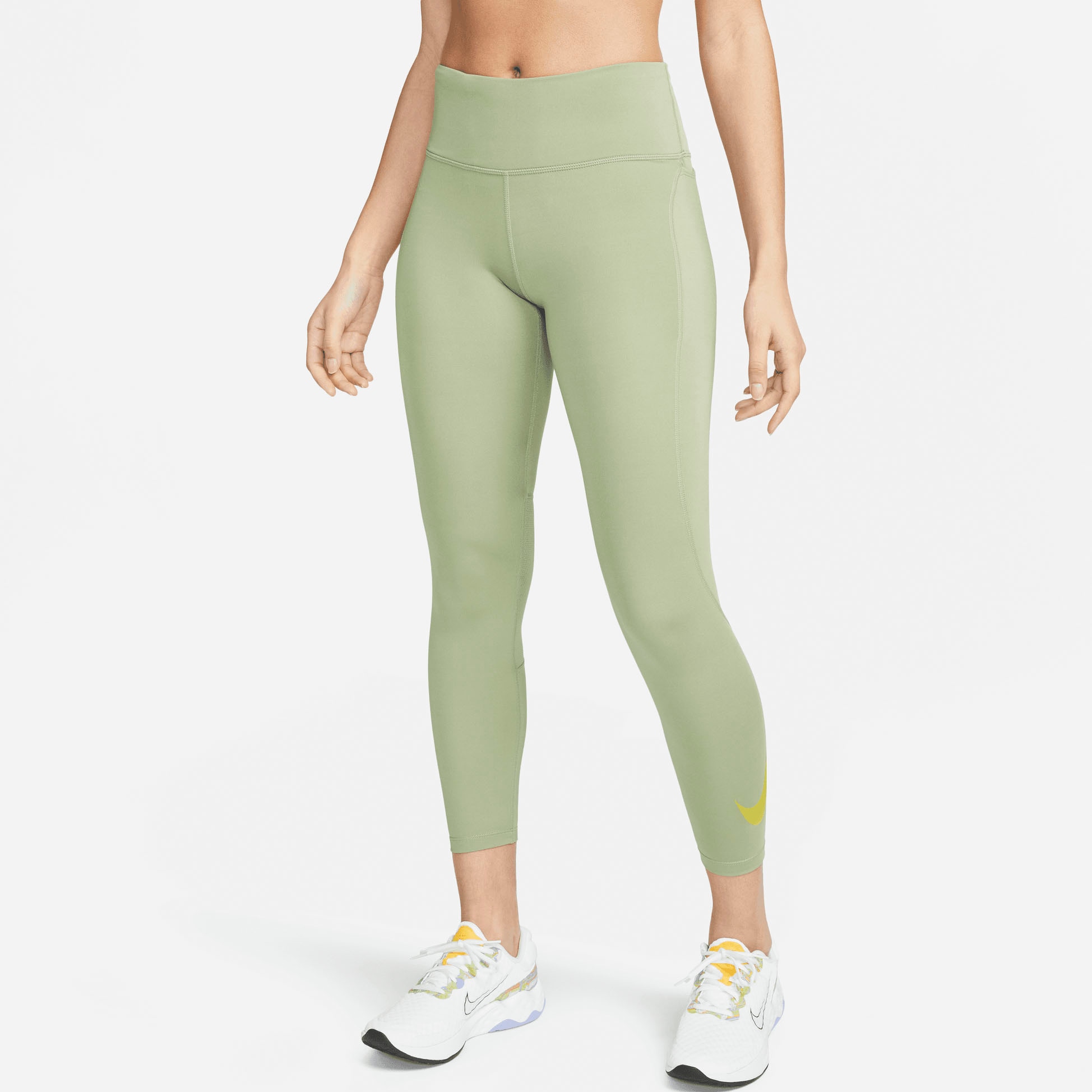 Lauftights »Dri-FIT Fast Women's Mid-Rise / Leggings«