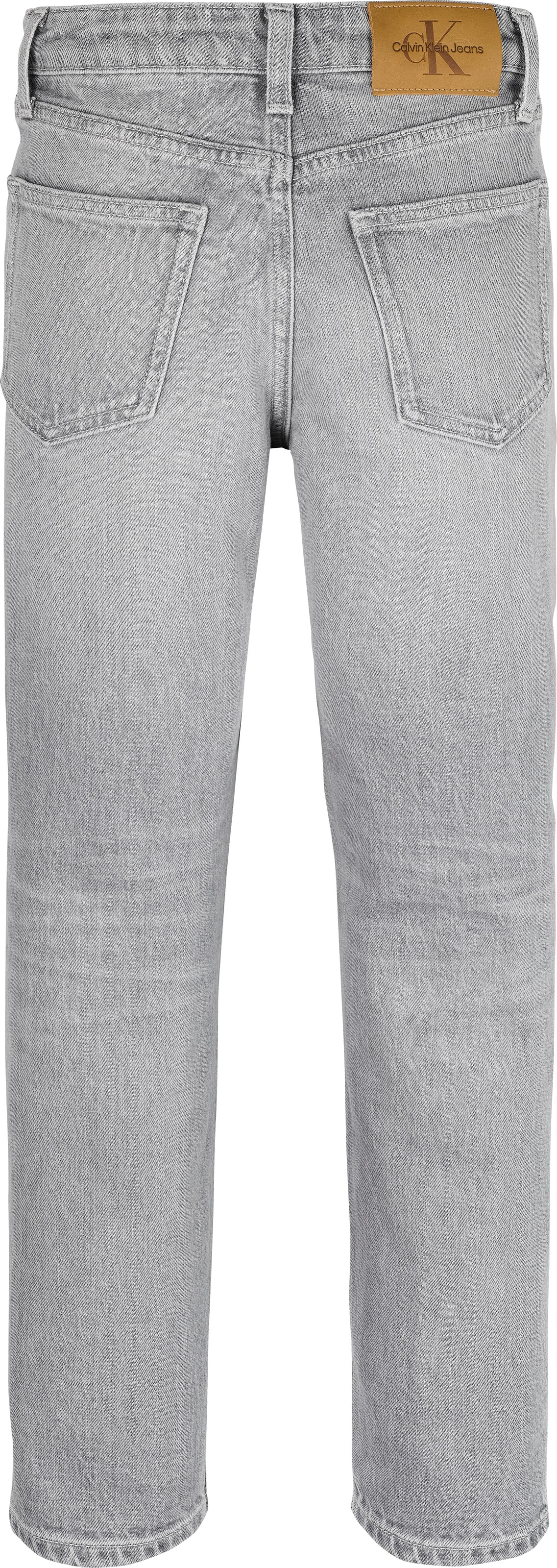 Calvin Klein Jeans Jeans à 5 poches »BARREL SALT&PEPPER GREY« für Kinder bis 16 Jahre