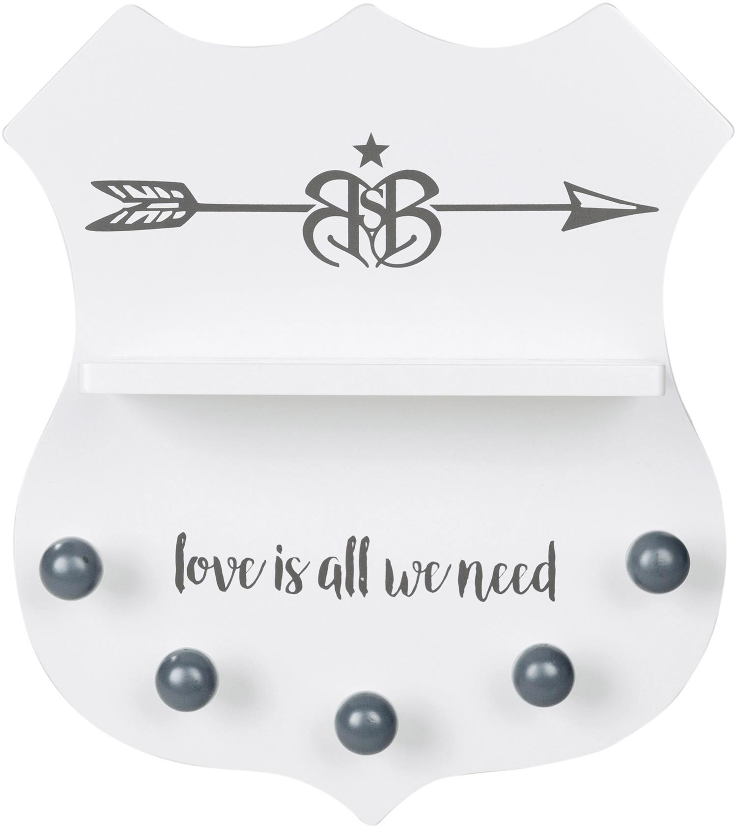 Image of roba® Wandregal »Rock Star Baby 3«, mit Garderobenhaken bei Ackermann Versand Schweiz