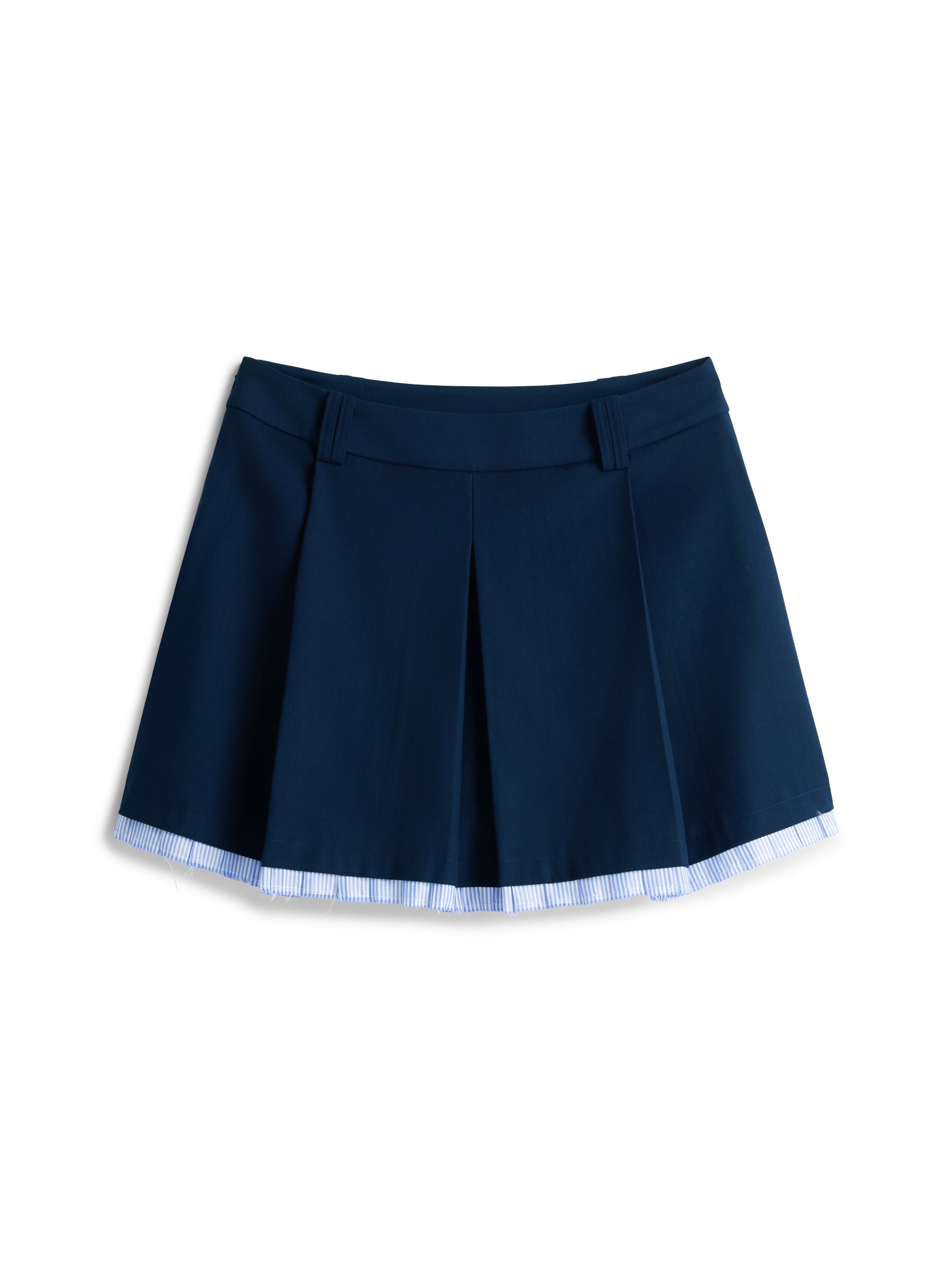 Tommy Jeans A-Linien-Rock »TJW VARSITY PLEATED MINI SKIRT« mit den klassischen Falten