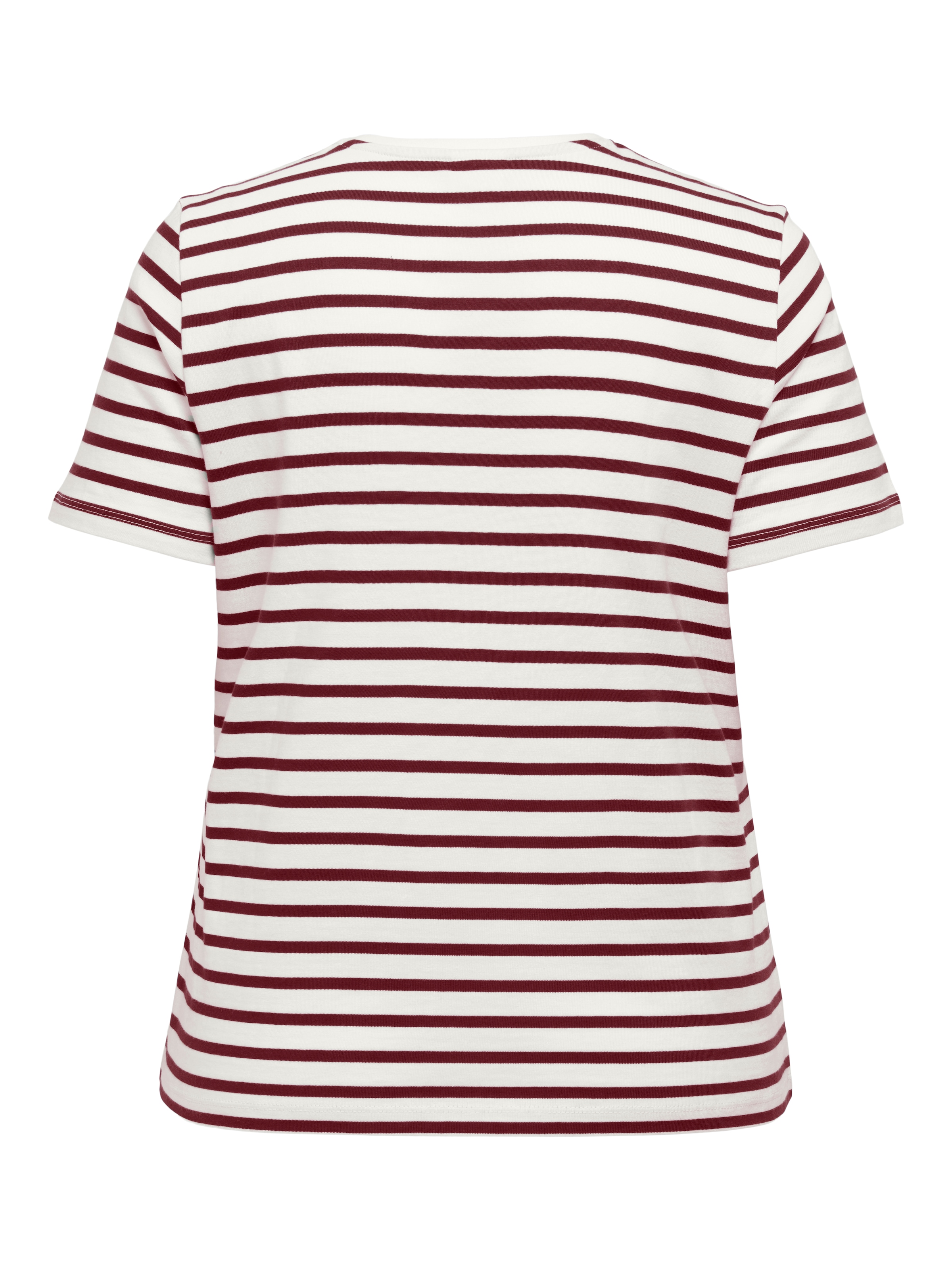 ONLY CARMAKOMA Kurzarmshirt »CARNEW SOPH SS Y/D STRIPE JEANS TEE JRS«