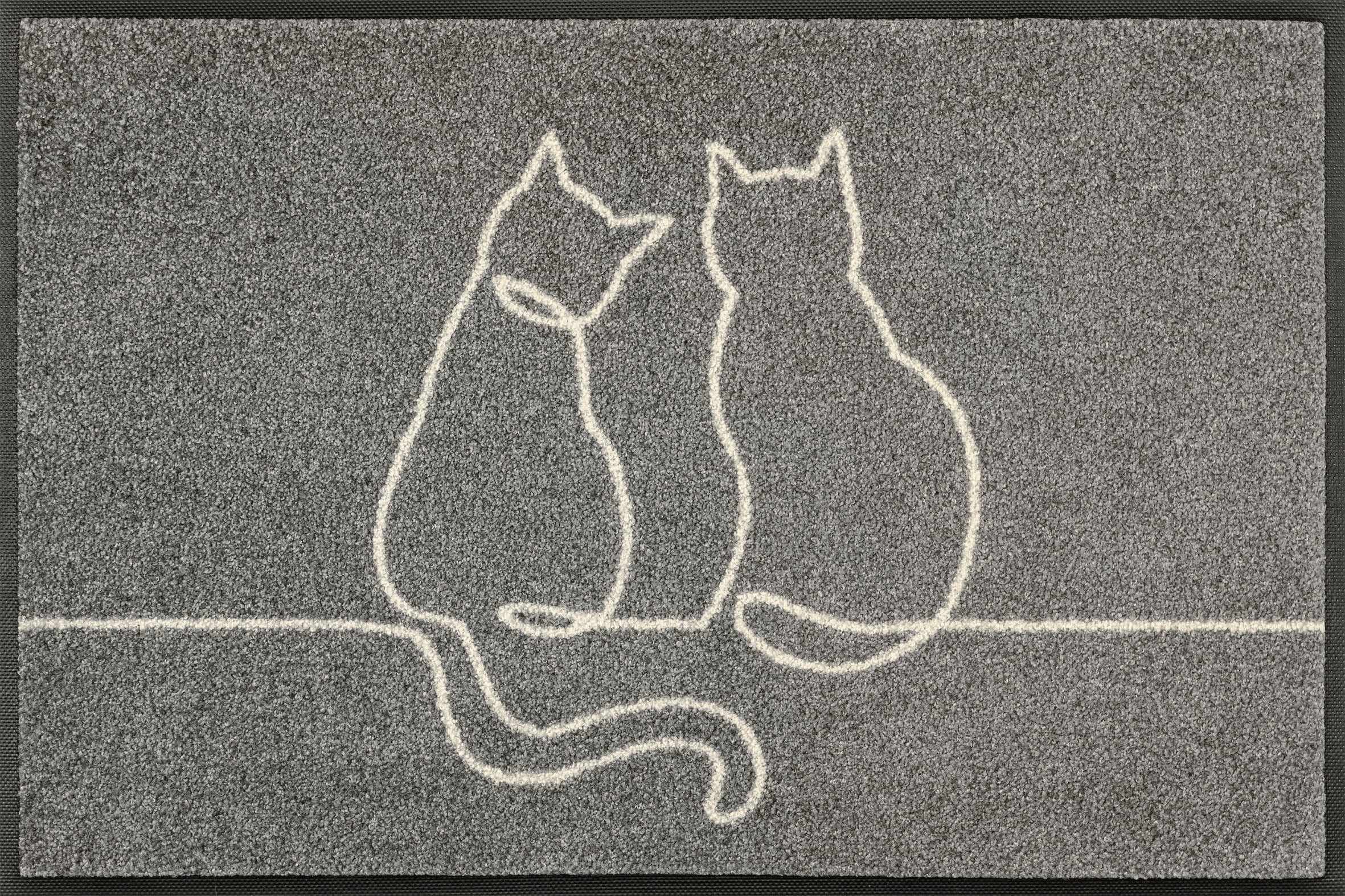 Image of wash+dry by Kleen-Tex Fussmatte "Lovetails" rechteckig
