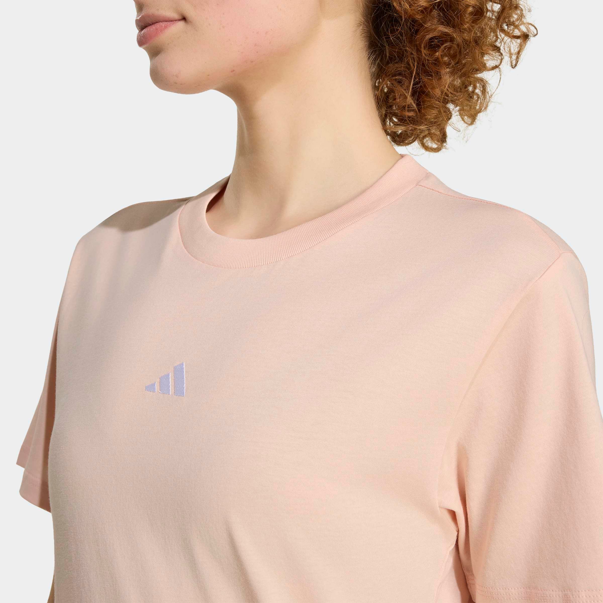 adidas Sportswear T-Shirt »W SL SJ T« Basic Design, Rundhalsausschnitt, mit kleinem 3-Streifen Logo