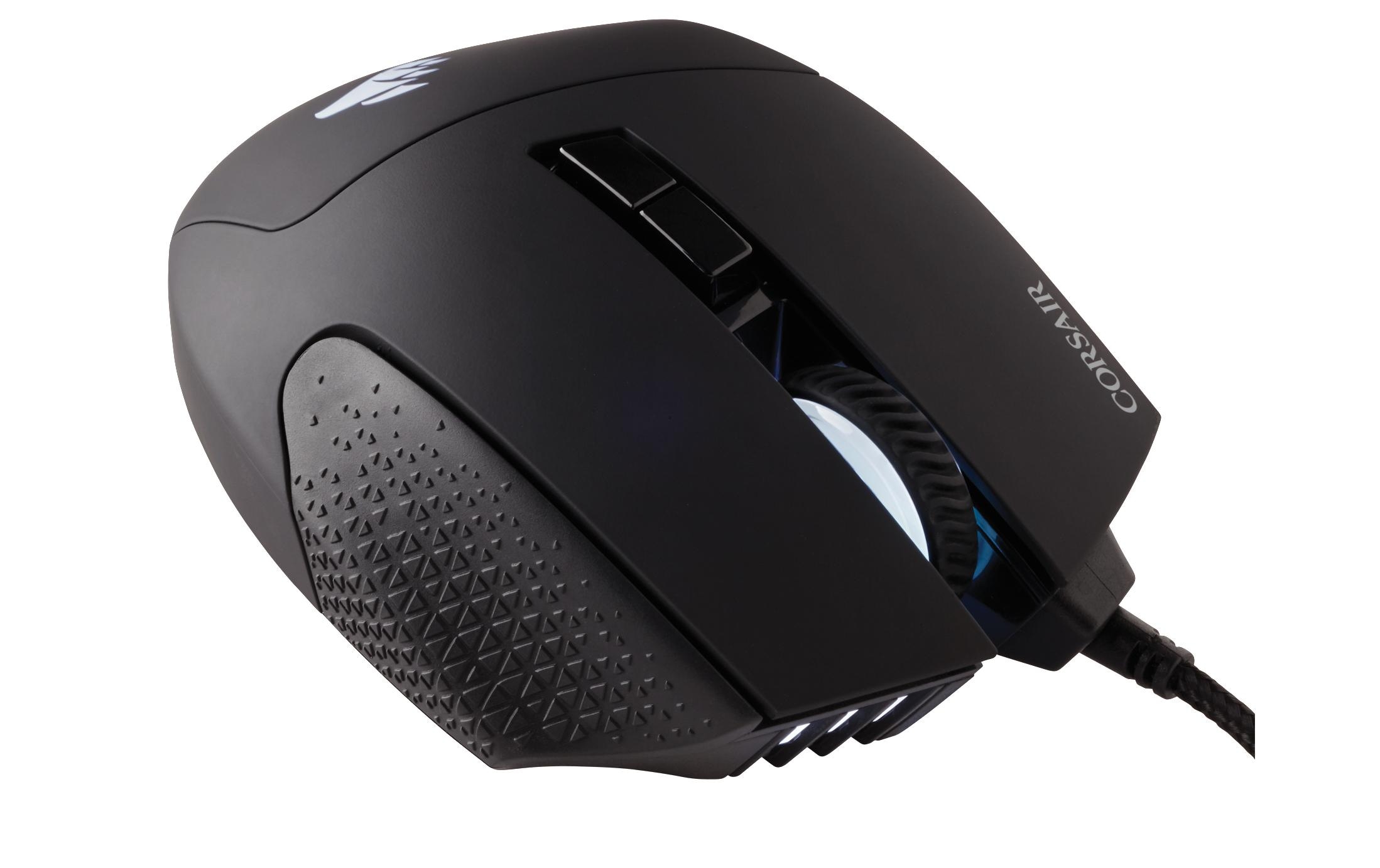 Corsair Gaming-Maus »Corsair Scimitar RGB Elite, schwarz«, kabelgebunden