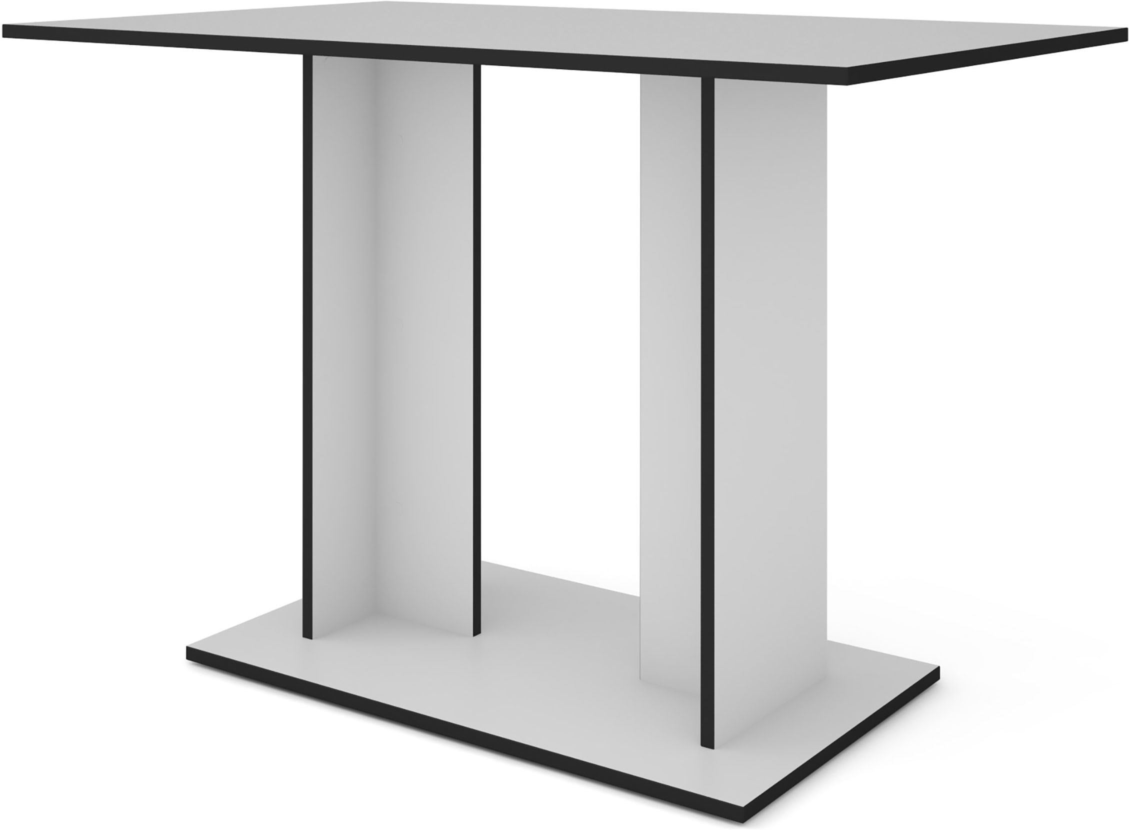 byLIVING Esstisch »TOM« Artisan Eiche oder Weiss, 100 kg, 4 Sitzplätze, Säule: 25 x 56,6 cm