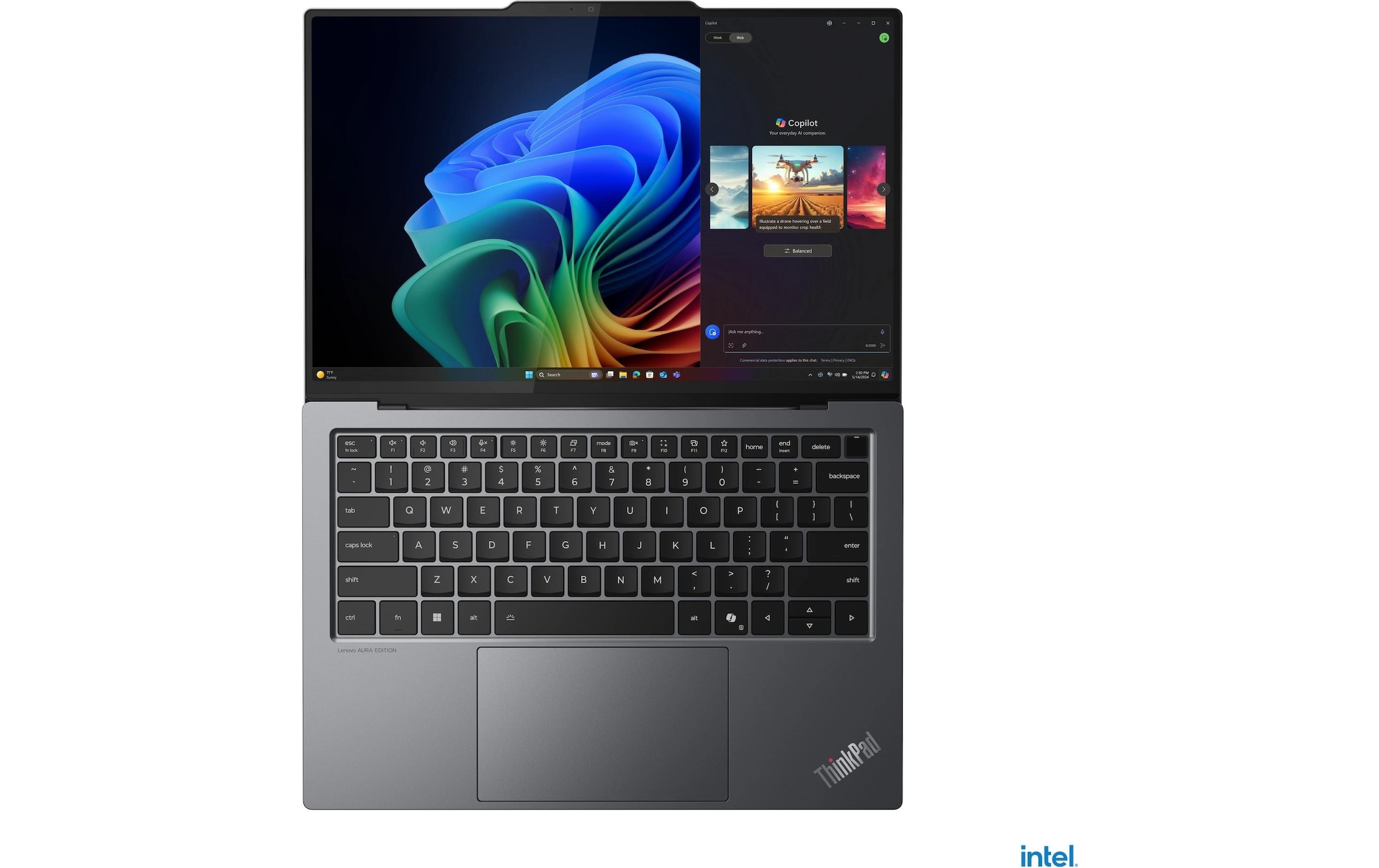 Lenovo Business-Notebook »ThinkPad X9-14 Gen. 1 (Intel)«, 35,42 cm, / 14 Zoll, Intel, Core Ultra 5, ARC, 512 GB SSD
