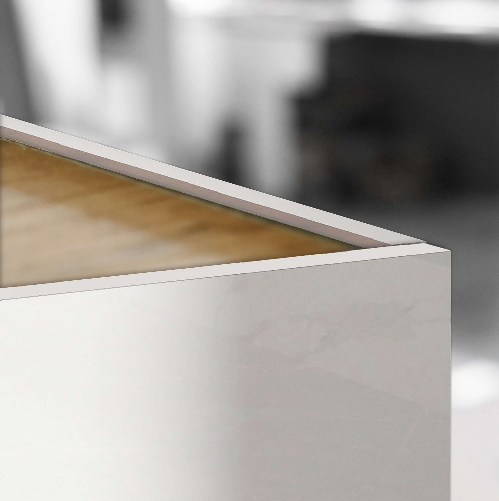 welltime Armoire sous lavabo »Garda« 1 cuis tlg. Made in Italy, façades laquées haute brillance, beaucoup de rangement