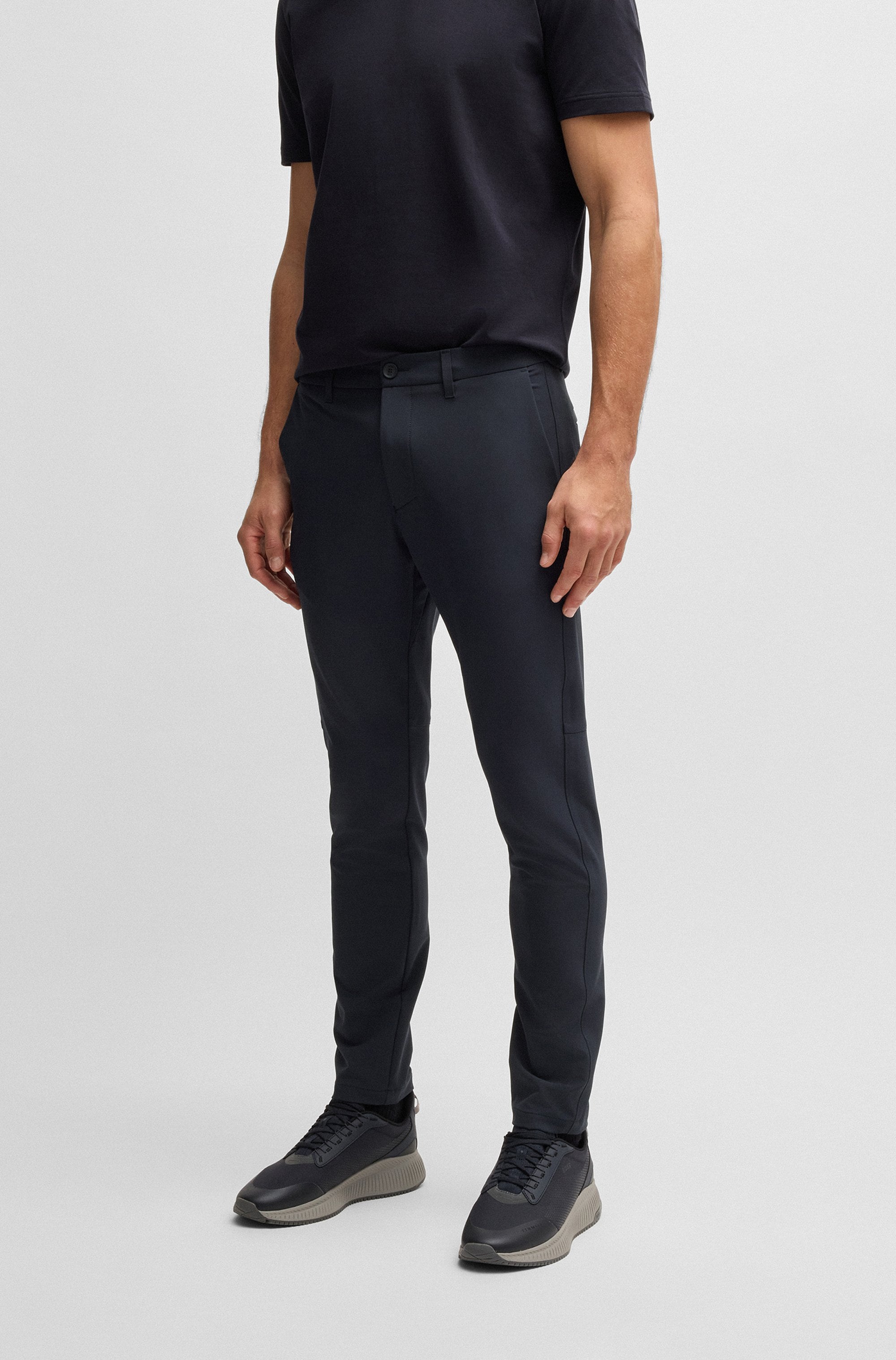 Image of BOSS GREEN Stretch-Hose "T Commuter-Slim" in schmaler Passform
