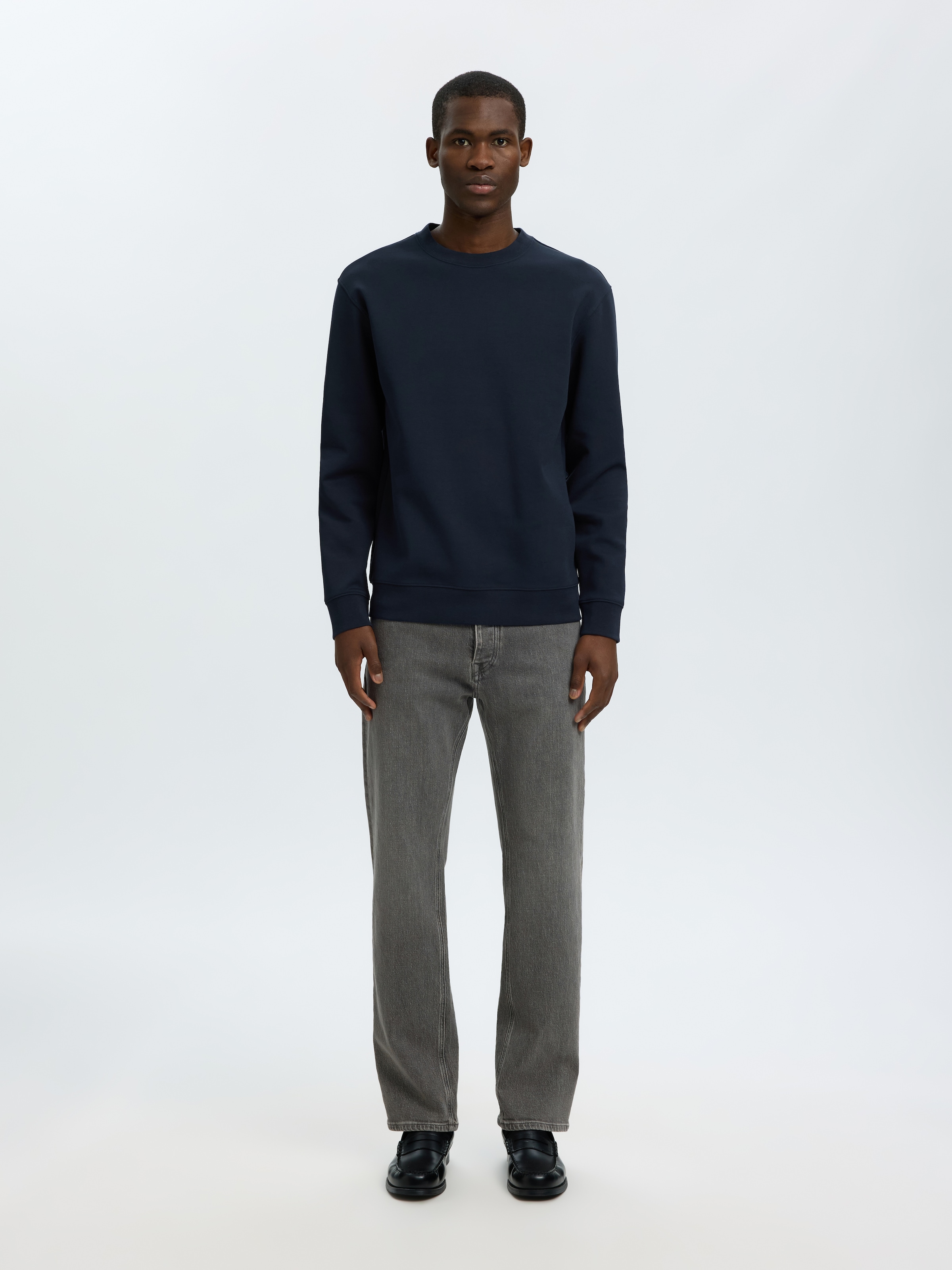 SELECTED Sweatshirt »SLMTOM SOFT CREW NECK SWEAT NOOS«, Baumwollmischung, regular fit
