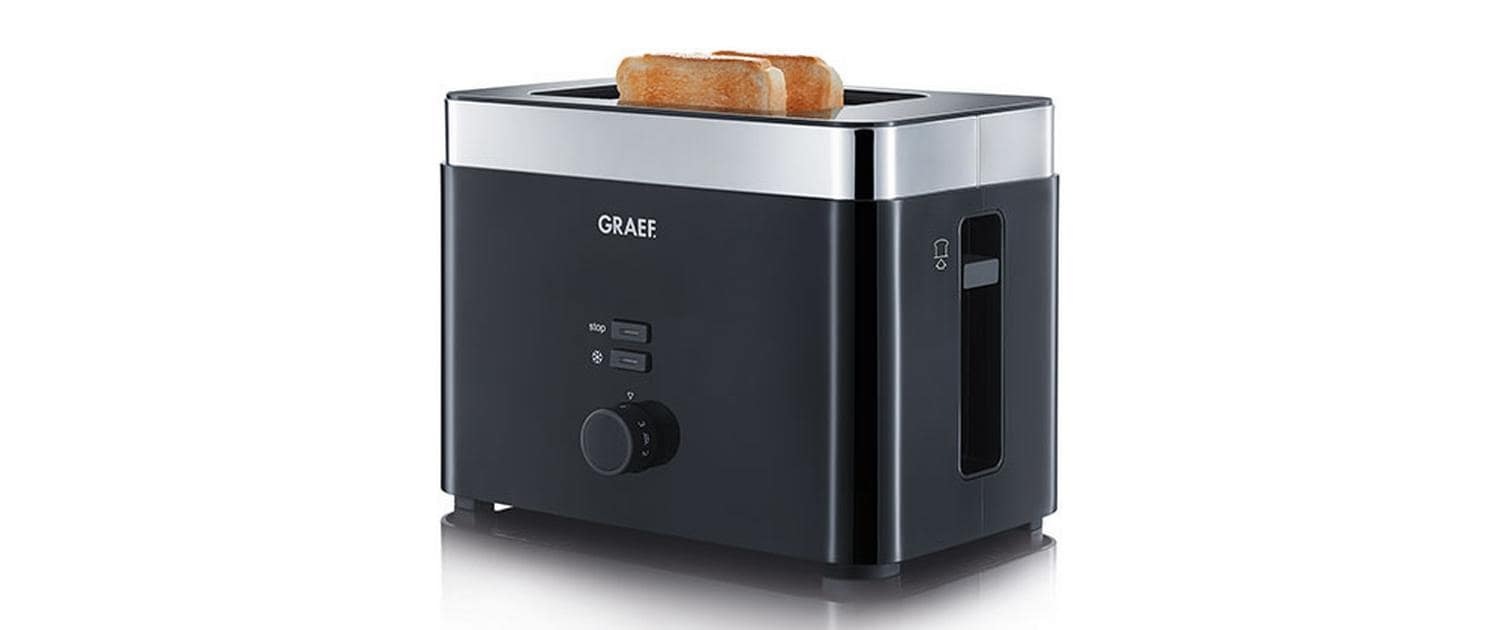 Graef Grille-pain »TO 62 1000 W 2 Schlitze« 1000 W
