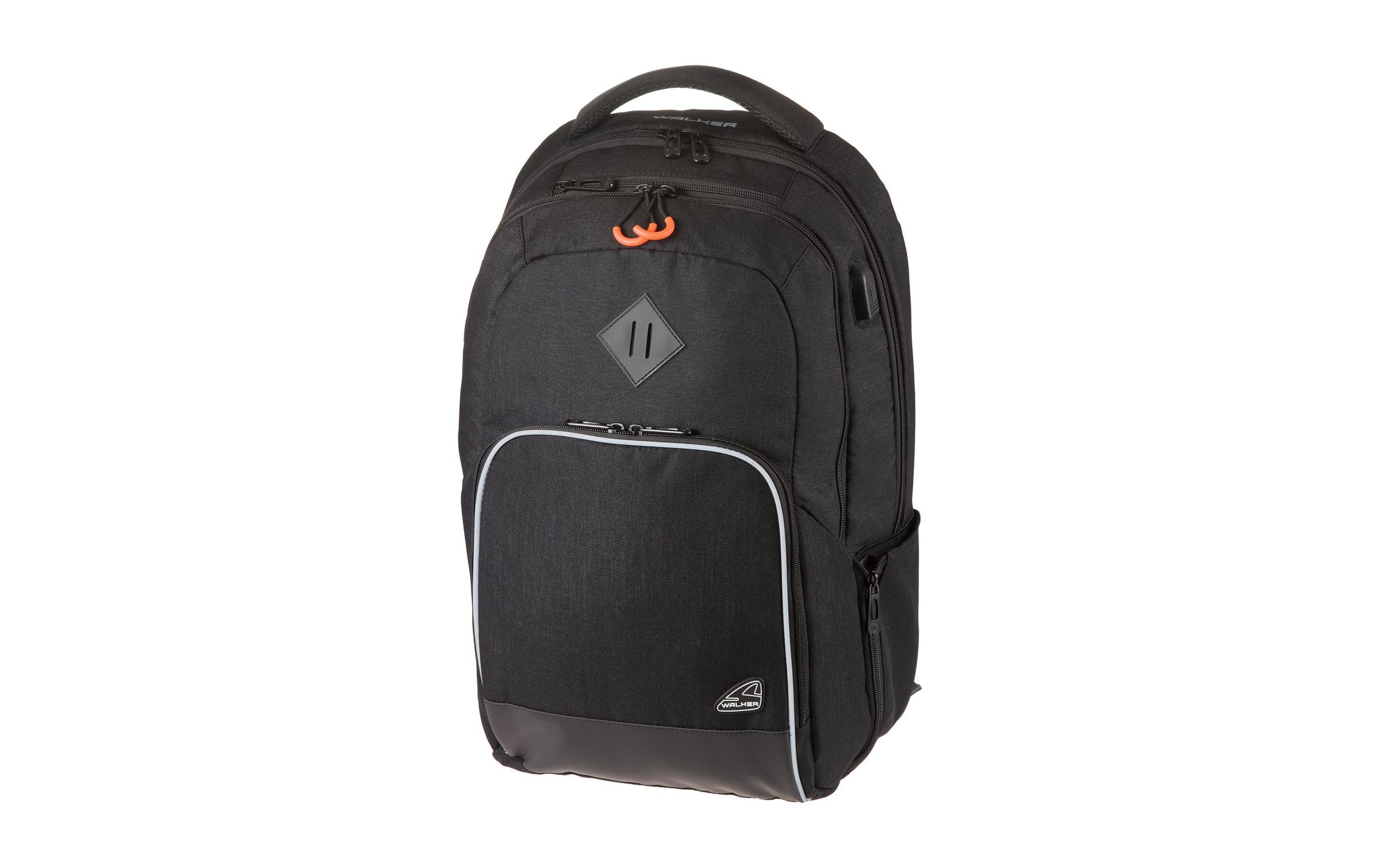 Image of Walker by Schneiders Schulrucksack »College Black melan« bei Ackermann Versand Schweiz