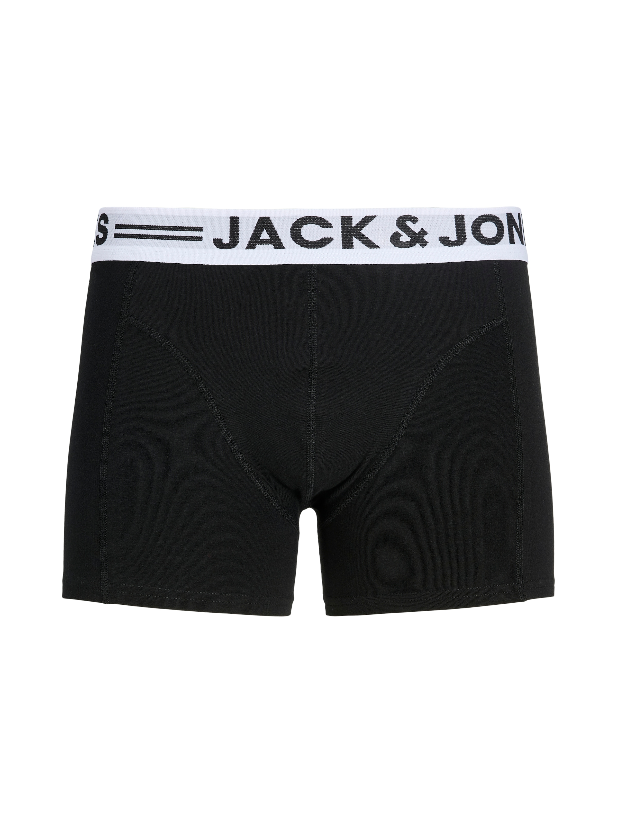 Jack & Jones Tronc »JACSENSE TRUNKS 7 PACK NOOS« Paquet, 7 cuis mélange de coton, ceinture élastique