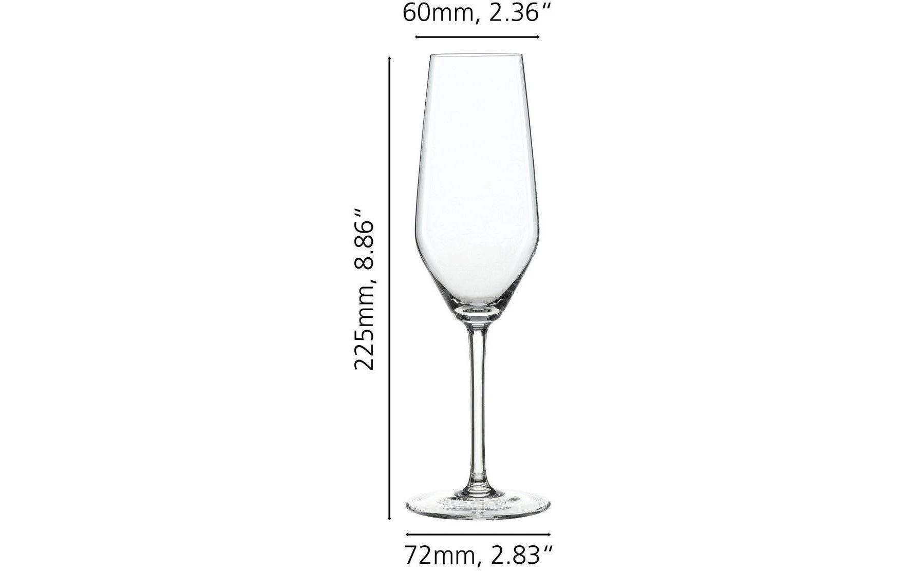 Eulenspiegel Champagnerglas