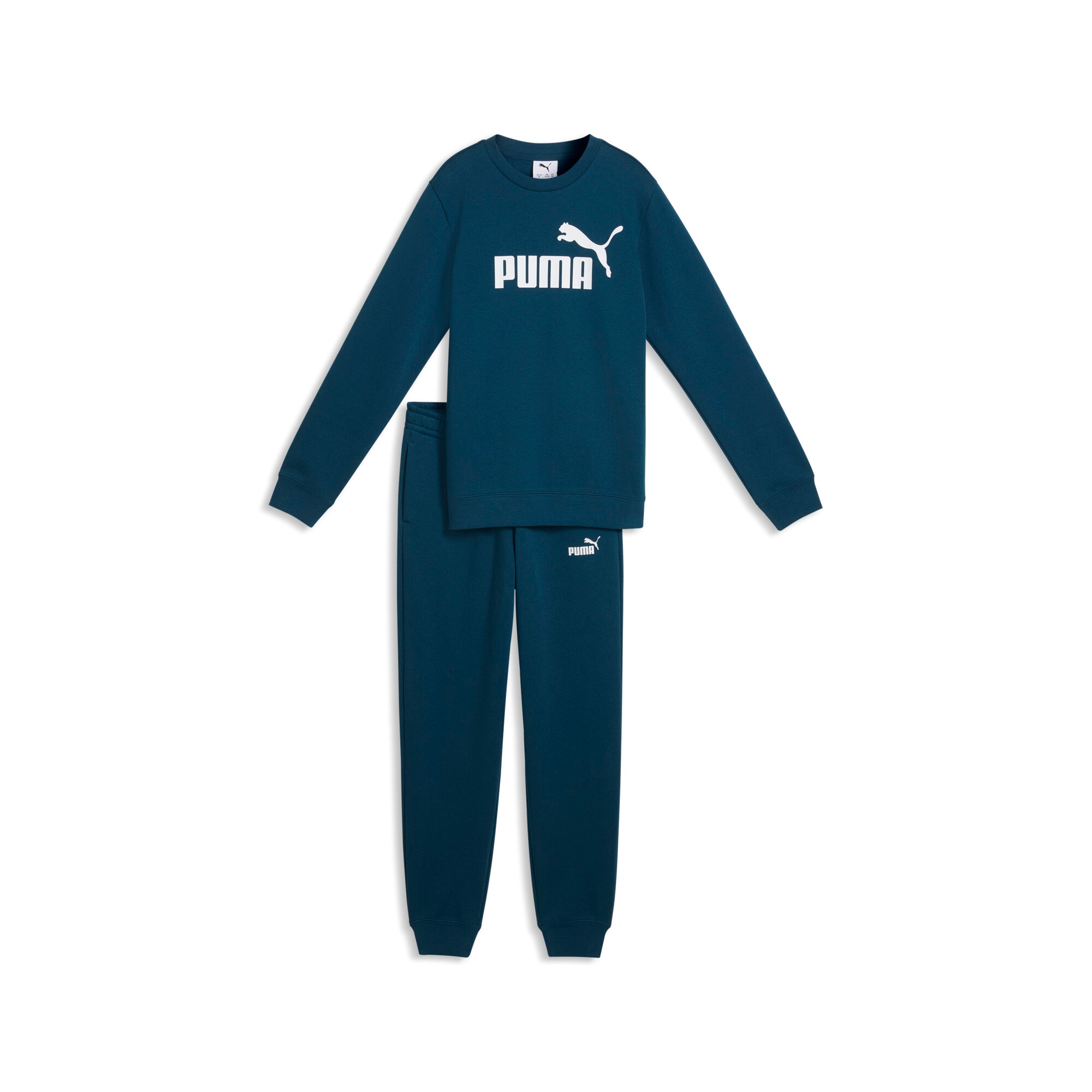 PUMA Combinaison d'entraînement »ESS NO1 LOGO CREW SWEAT SUIT  FL B« 2 deux pièces, coupe décontractée, sans capuche