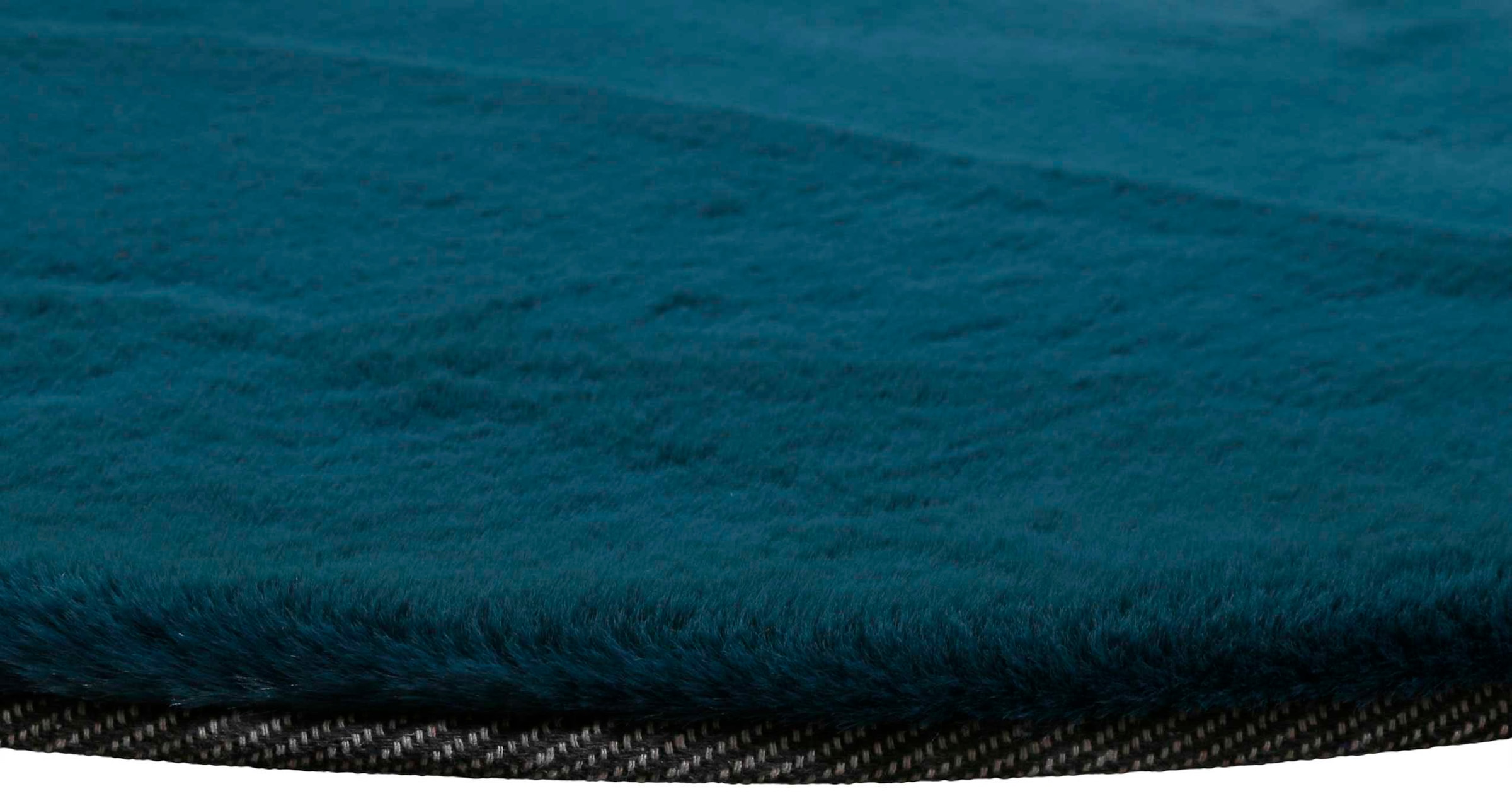 Esprit Tapis à poils longs »Alice  ESP-4377  Kunstfell« Rond 25 mm Höhe Kaninchenfell-Haptik, besonders weich und dicht, für alle Räume