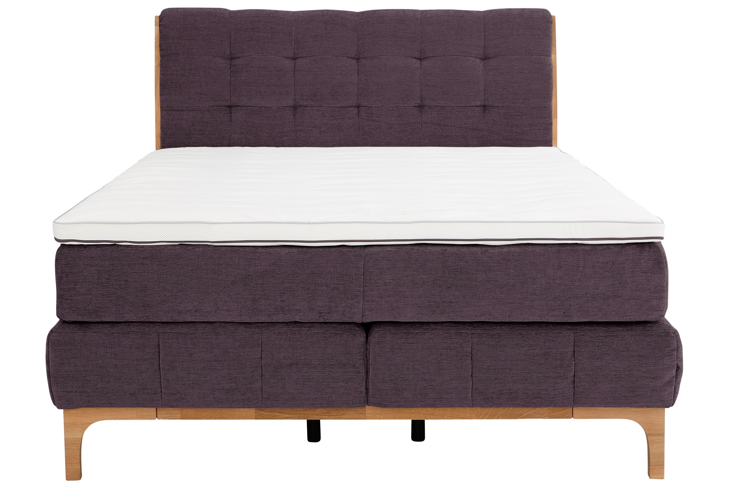 GOODproduct Boxspringbett »Jelle«, (5 St.), zertifizierte, recycelte Bezugsstoffe, verschiedene Ausführungen