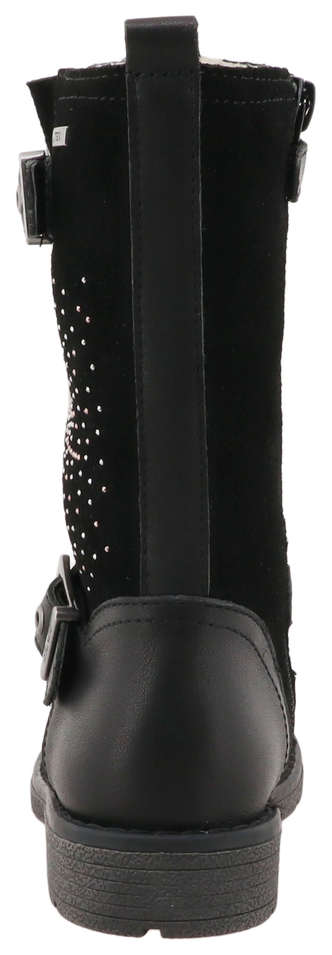 Lurchi Stiefel »Henriette1-TEX«  Langschaftstiefel, Nieten und Perdemotiv, Grössenschablone zum Download