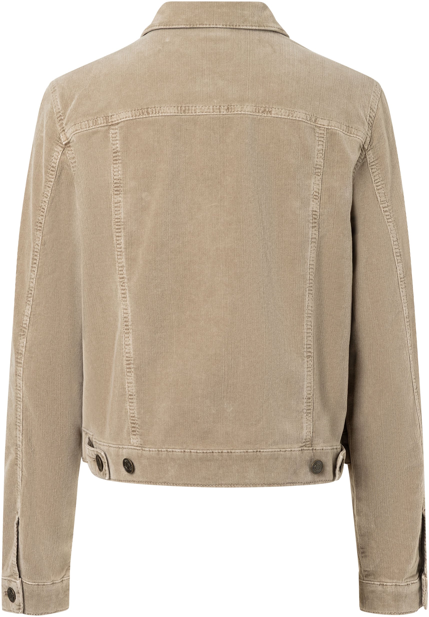 MAC Veste en velours côtelé mit Taschen