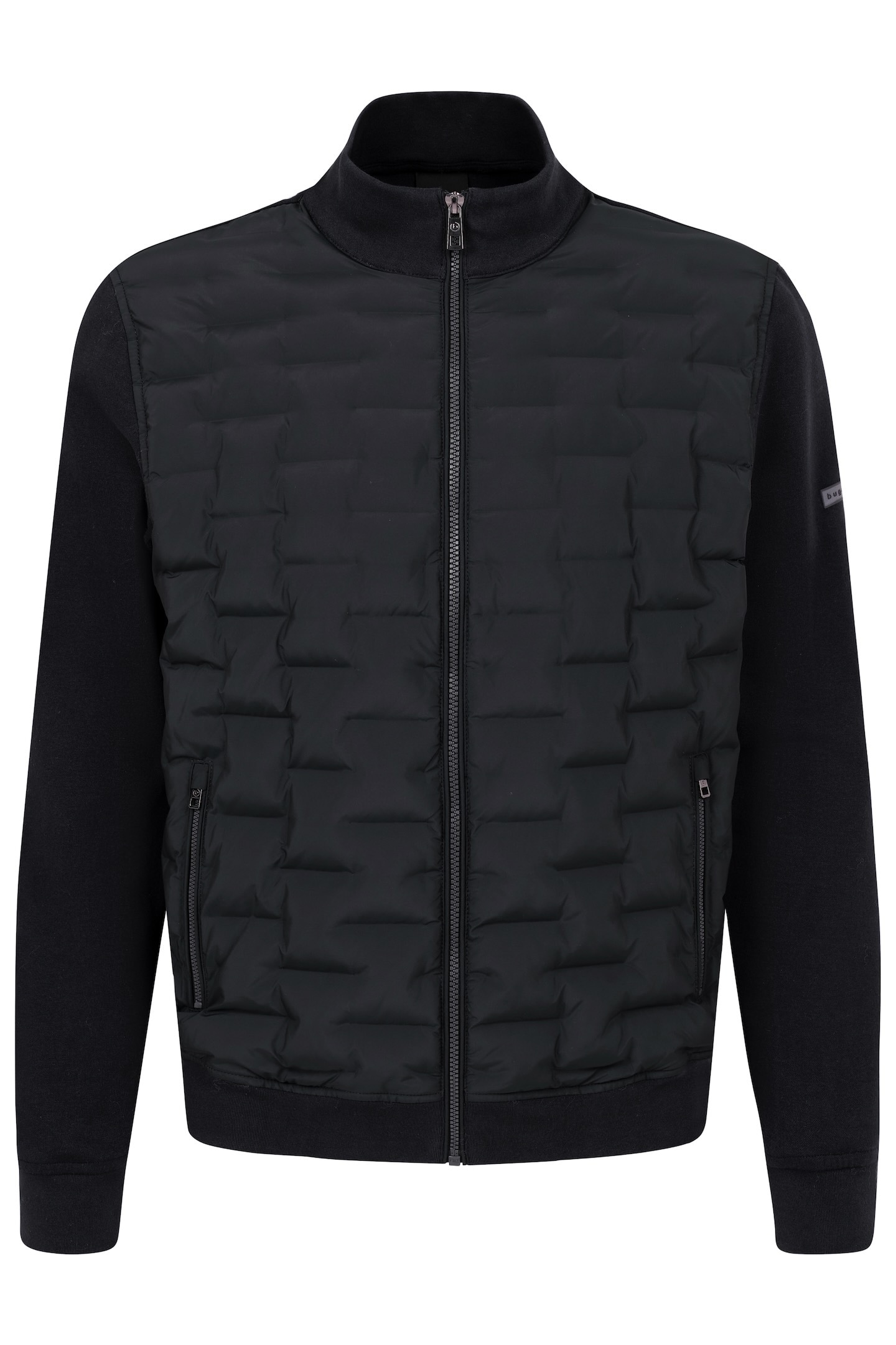 bugatti Sweatshirt, aus einem bequemen Baumwoll-Elasthan-Mix