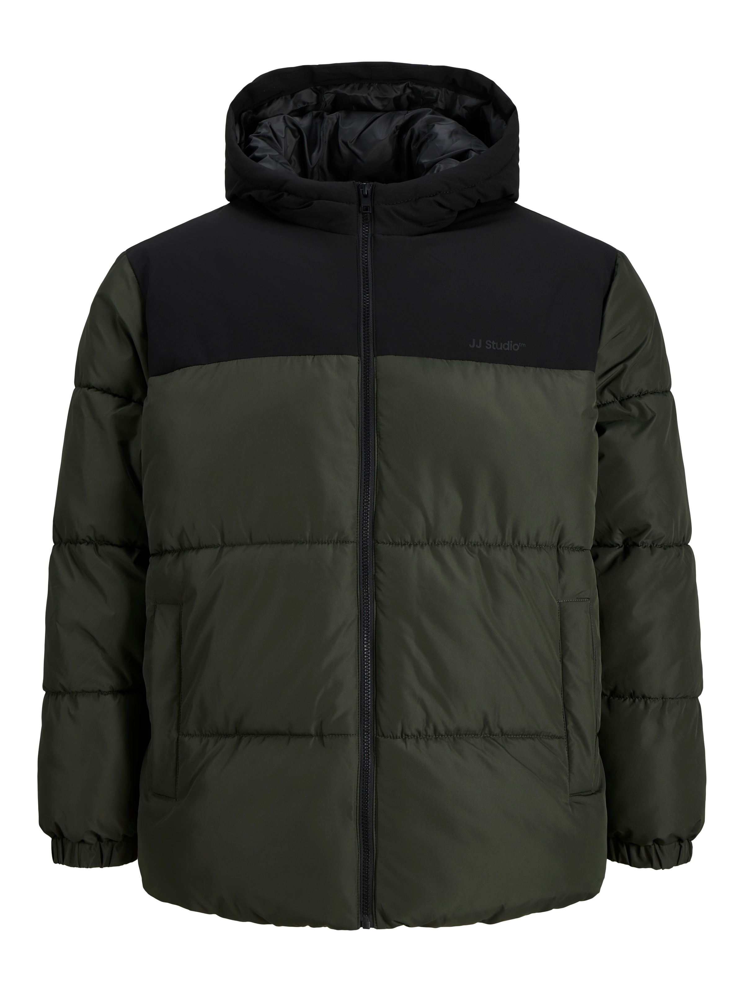 Jack & Jones PlusSize Steppjacke »JJRAZE PUFFER HOOD PLS« mit Kapuze Kunstfaser, regular fit