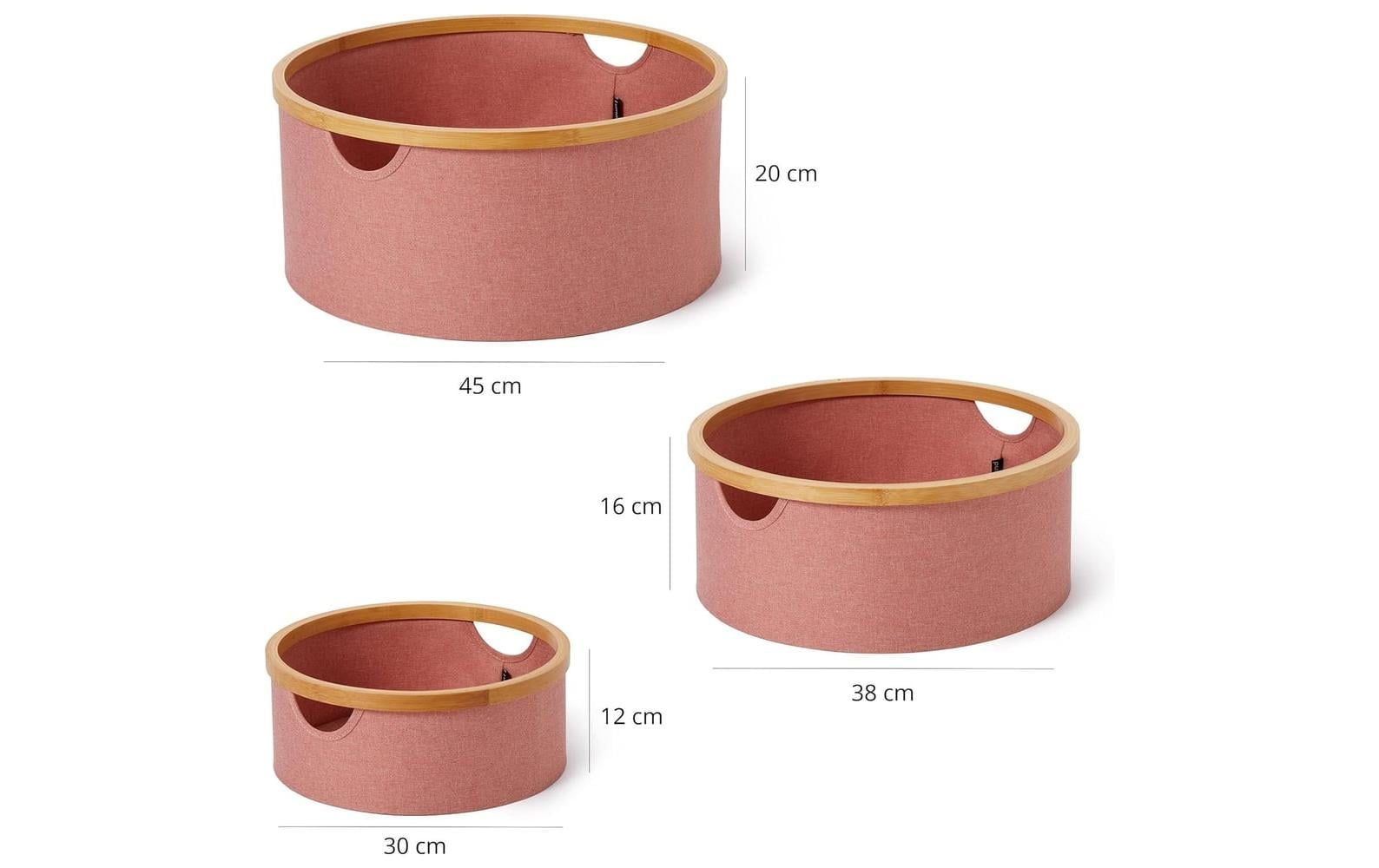 Lumaland Aufbewahrungsbox »rund 3 Stück«