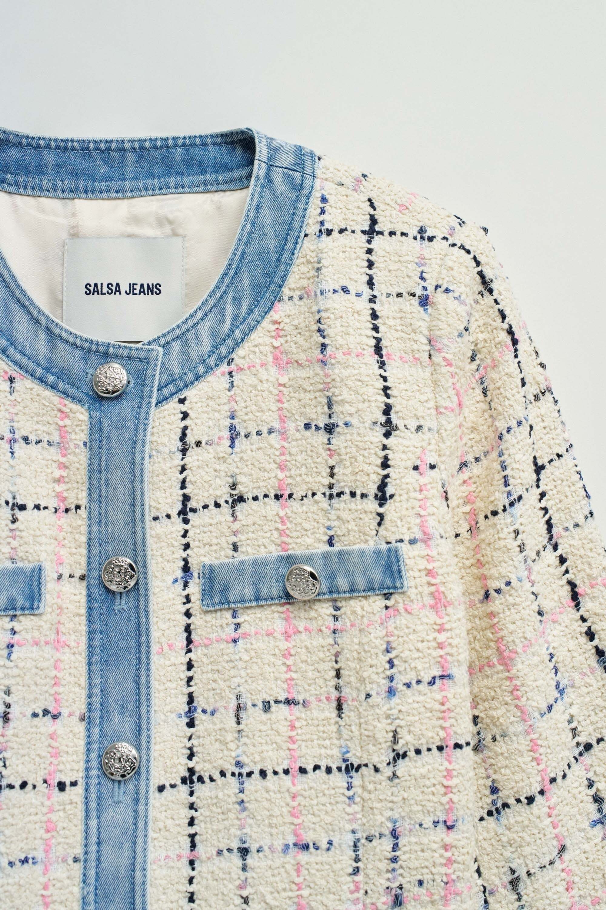 Salsa Veste courte »Salsa Jeans Jacke Tweed«