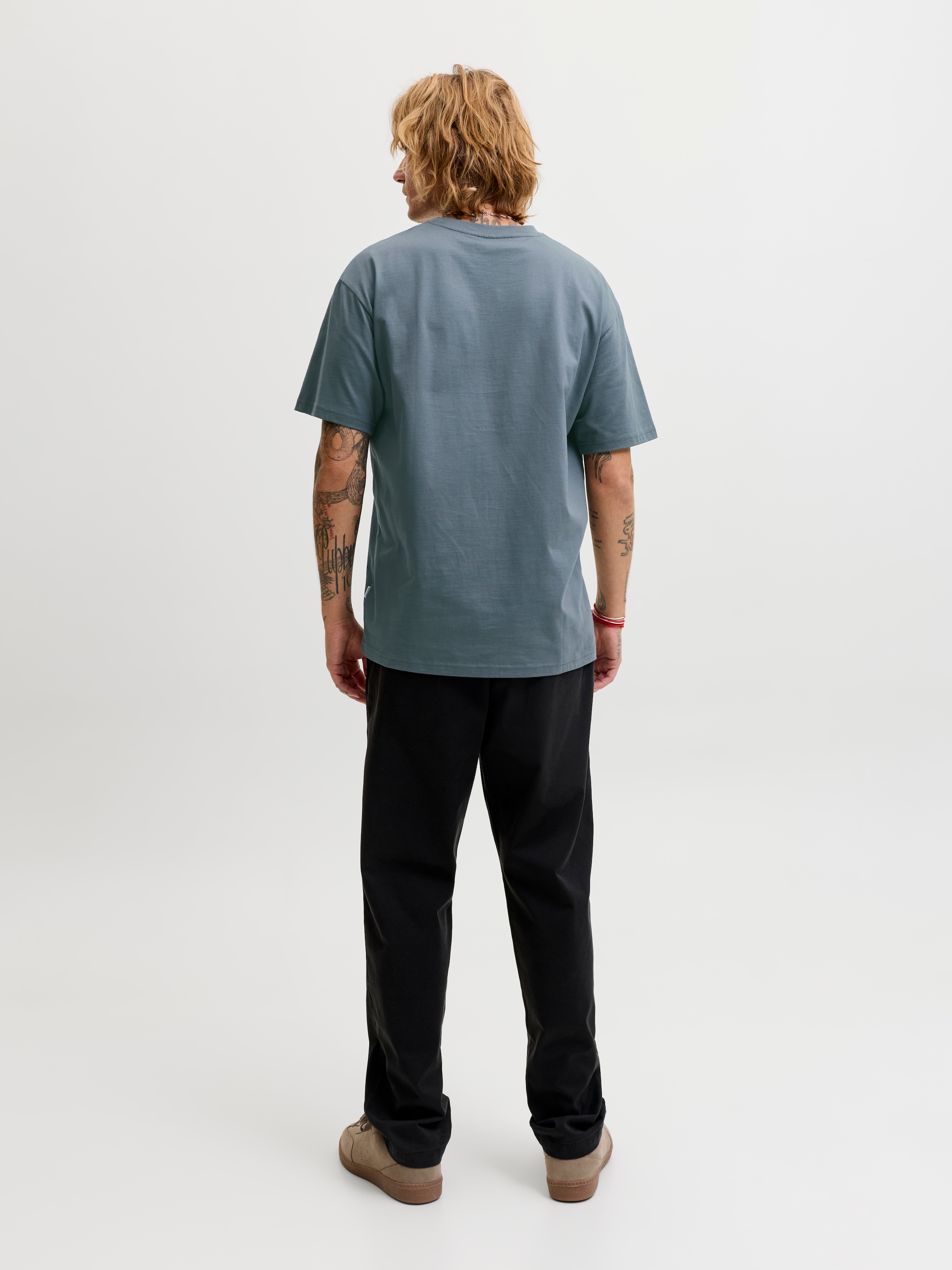 Jack & Jones Rundhalsshirt »JJEORGANIC RELAXED TEE SS O-NECK NOOS« Baumwolle, relaxed fit