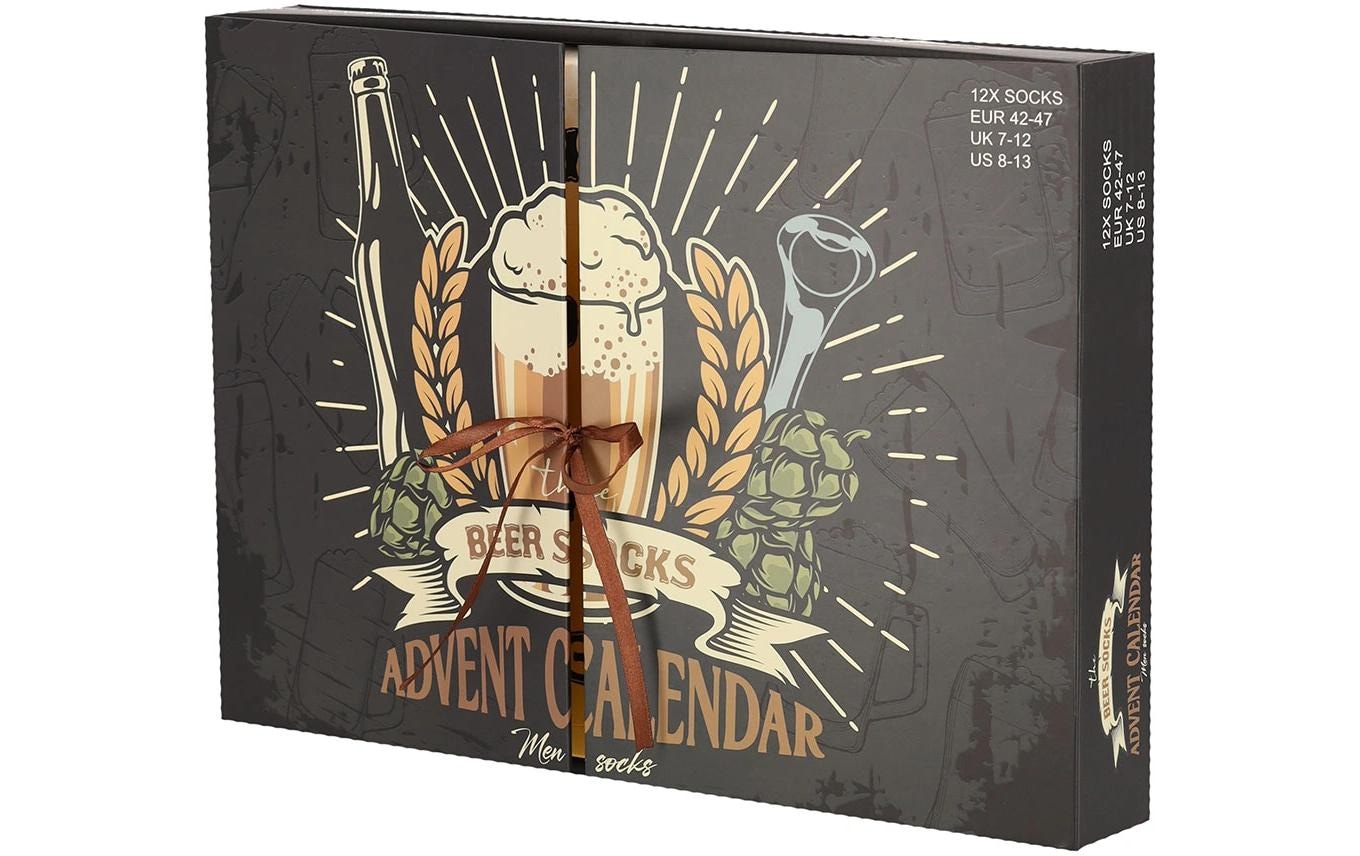   Calendrier de l'Avent »Adventskalender Socken Bier, Männer, 42-47«
