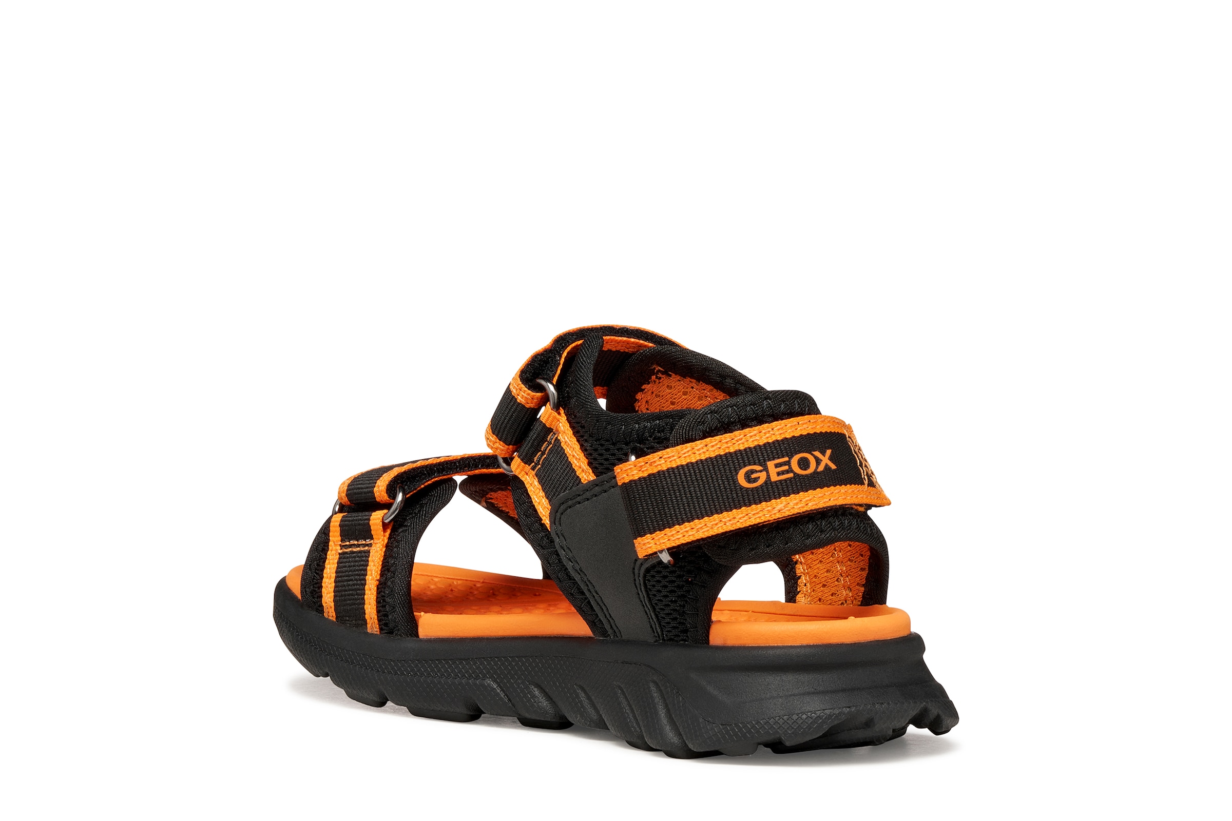 Geox Sandale »J SANDAL AIRADYUM BO«  Chaussure à scratch, chaussure de loisirs avec gabarit de taille à télécharger