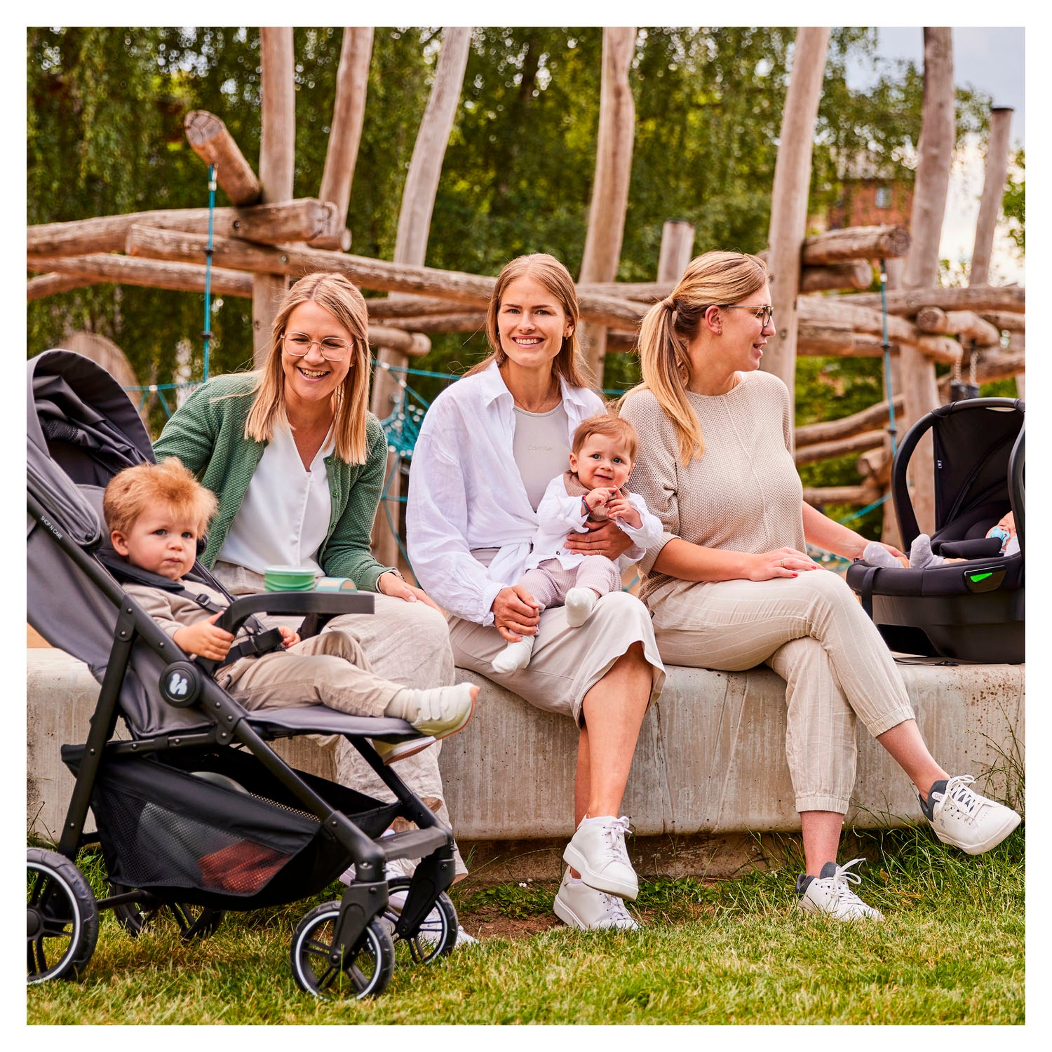 Hauck Kinder-Buggy »Shop N Care Trio Set« inkl. Babyschale, Babywanne und Adapter