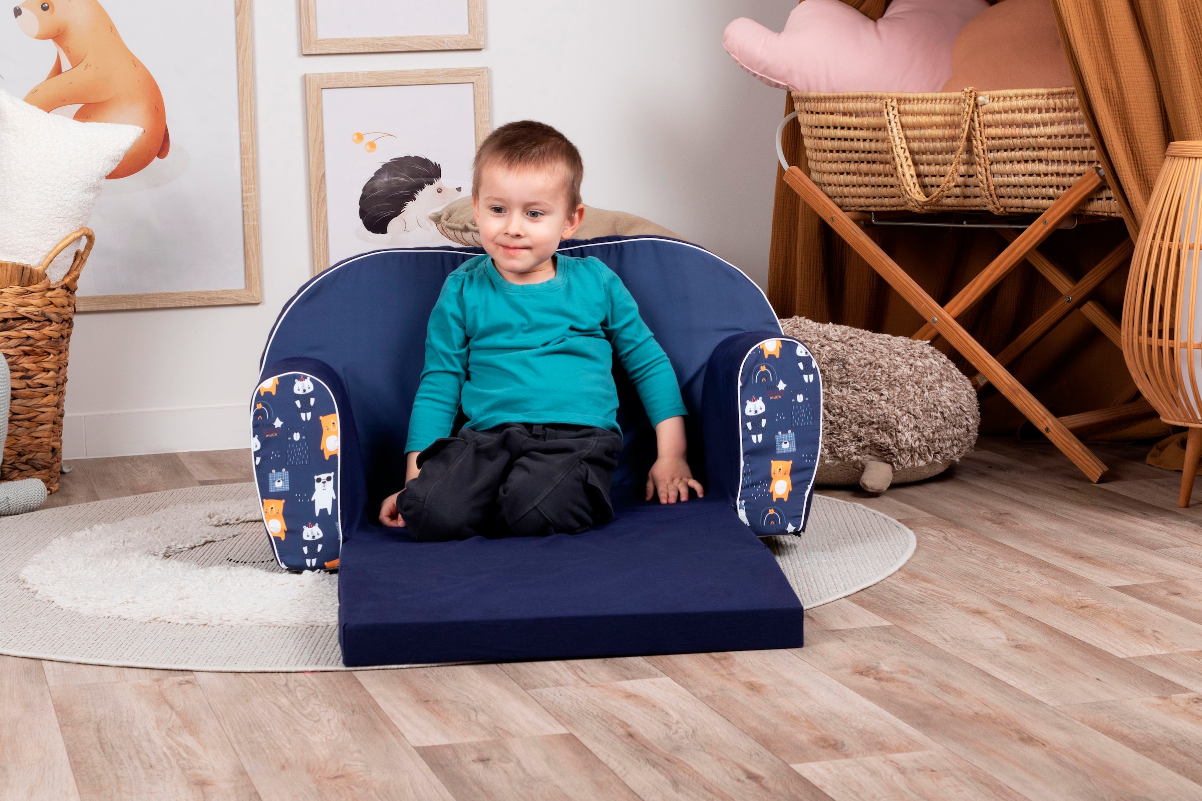 Knorrtoys® Sofa »Pretty bear«, für Kinder; Made in Europe